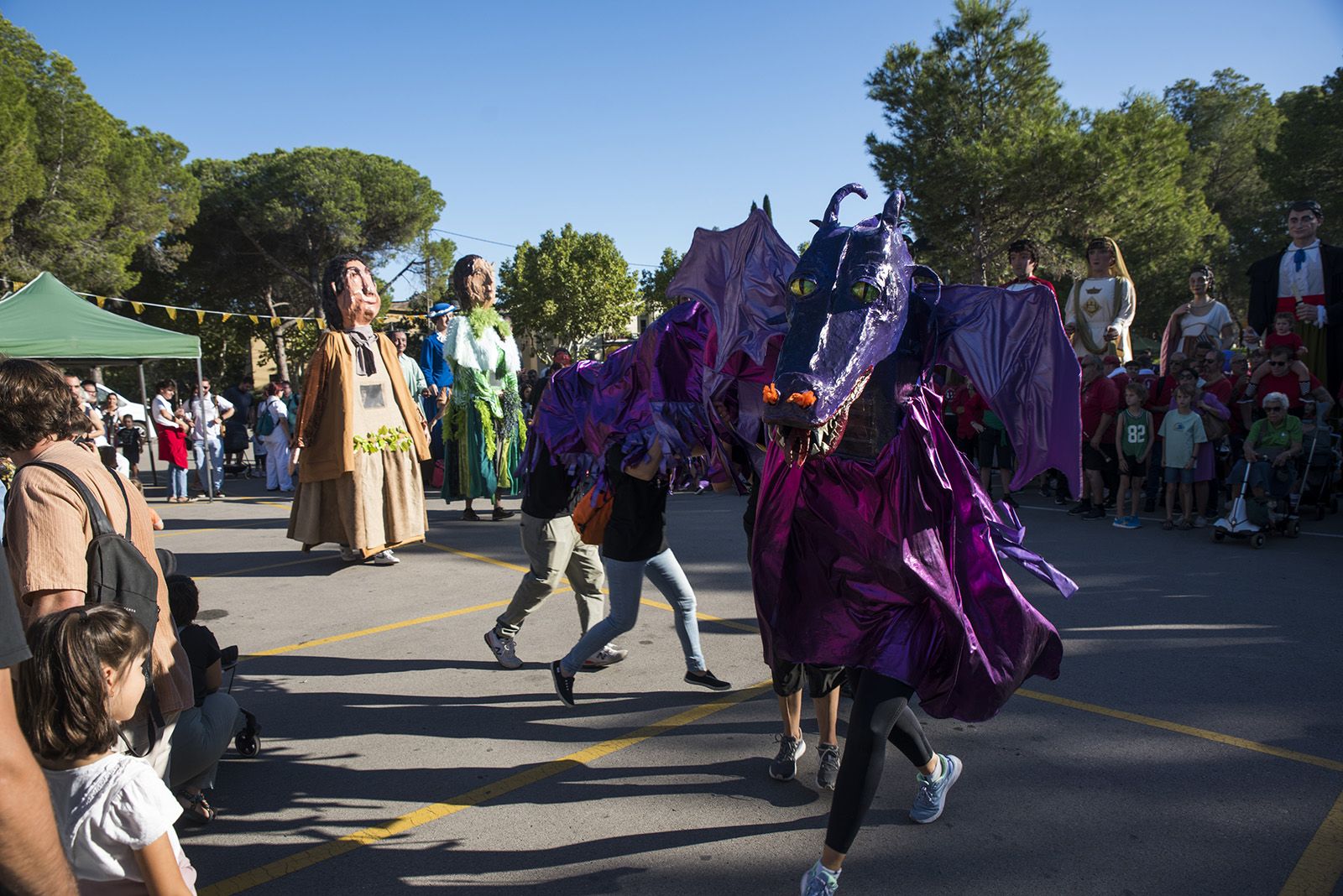 Ballada de Gegants a la Festa Major de Valldoreix. FOTO: Bernat Millet (TOT Sant Cugat)