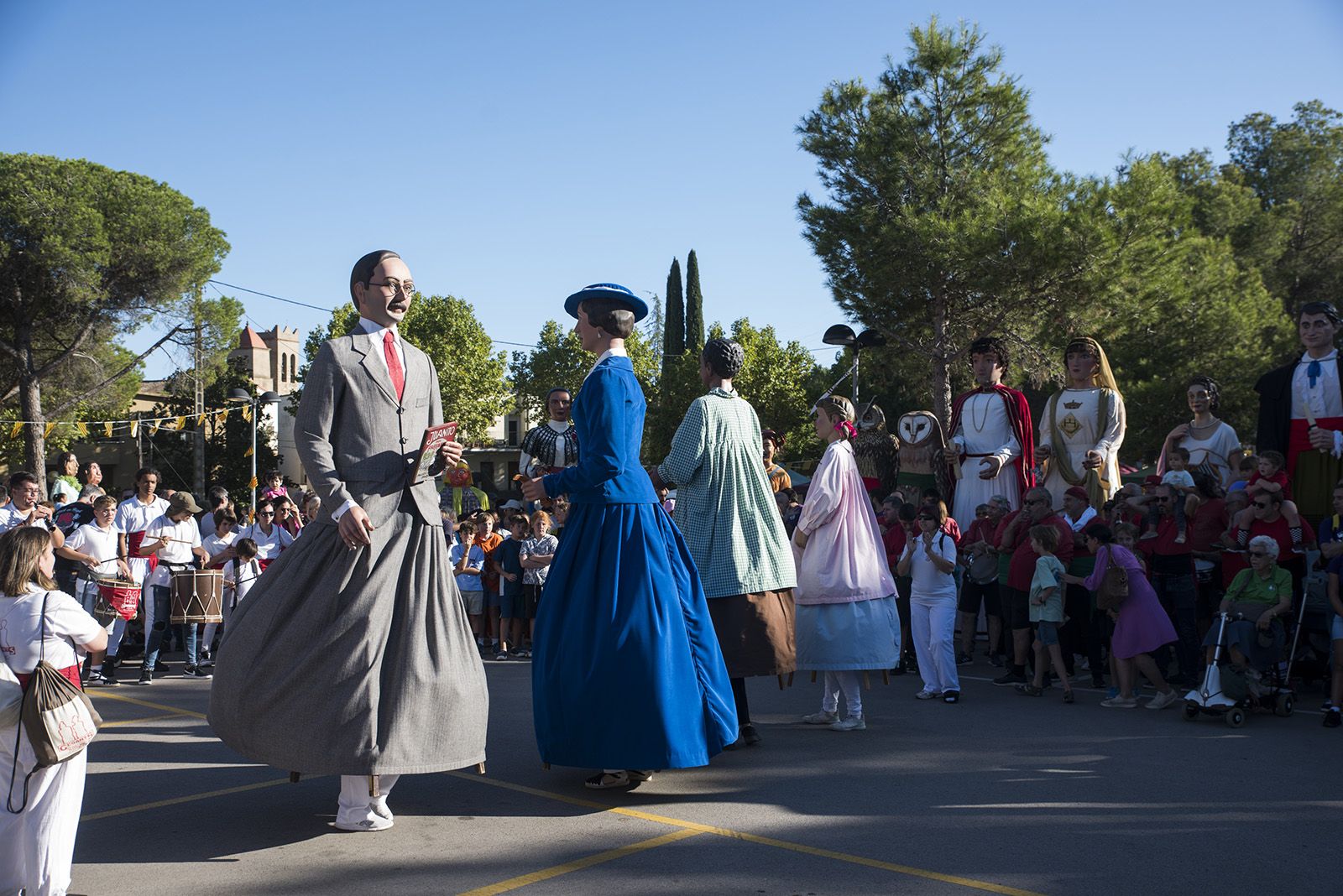 Ballada de Gegants a la Festa Major de Valldoreix. FOTO: Bernat Millet (TOT Sant Cugat)