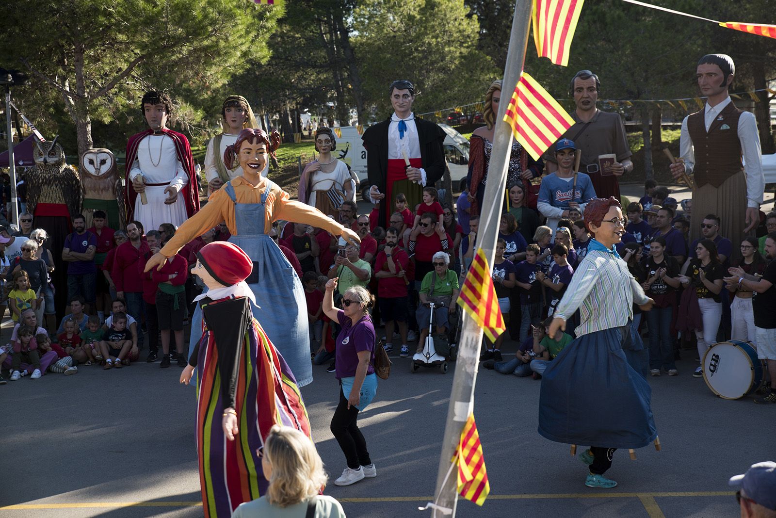 Ballada de Gegants a la Festa Major de Valldoreix. FOTO: Bernat Millet (TOT Sant Cugat)