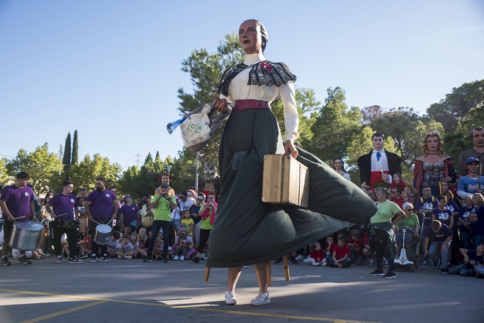 Ballada de Gegants a la Festa Major de Valldoreix. FOTO: Bernat Millet (TOT Sant Cugat)