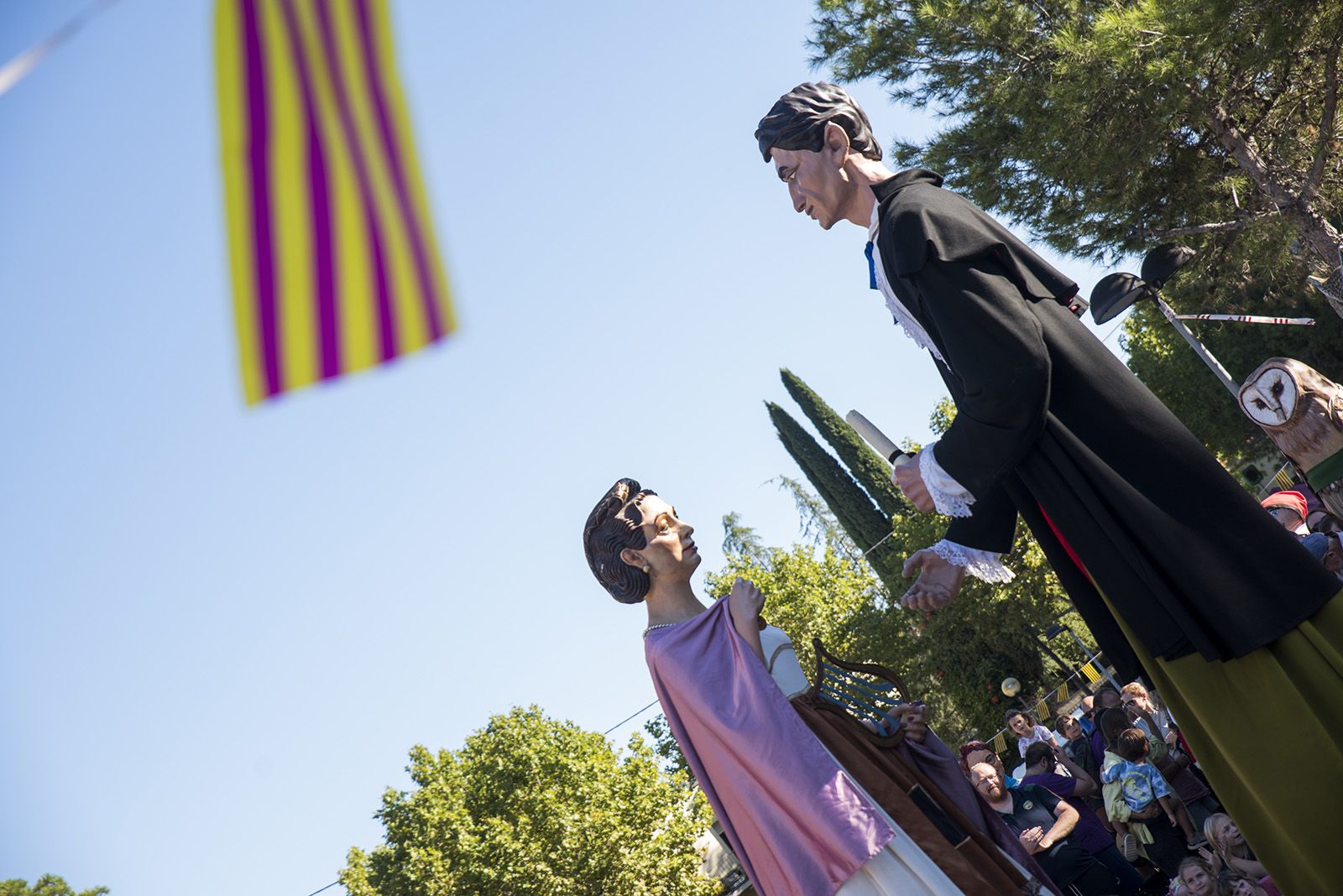 Ballada de Gegants a la Festa Major de Valldoreix. FOTO: Bernat Millet (TOT Sant Cugat)