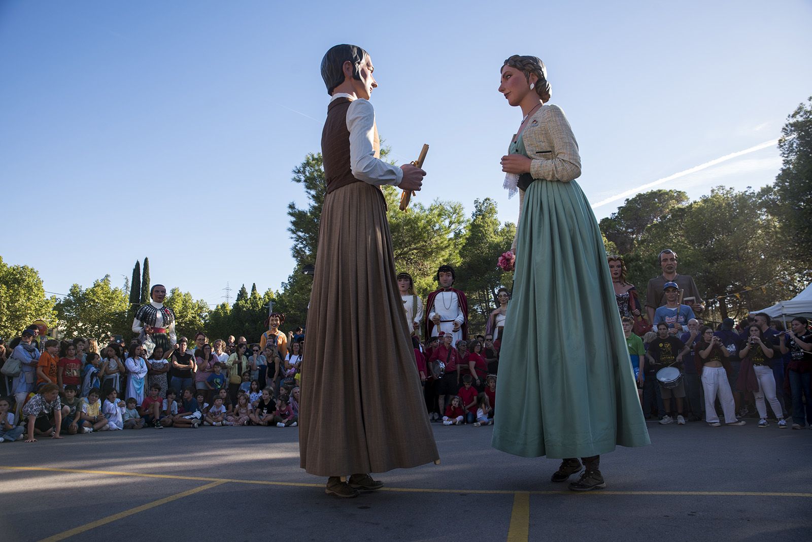 Ballada de Gegants a la Festa Major de Valldoreix. FOTO: Bernat Millet (TOT Sant Cugat)