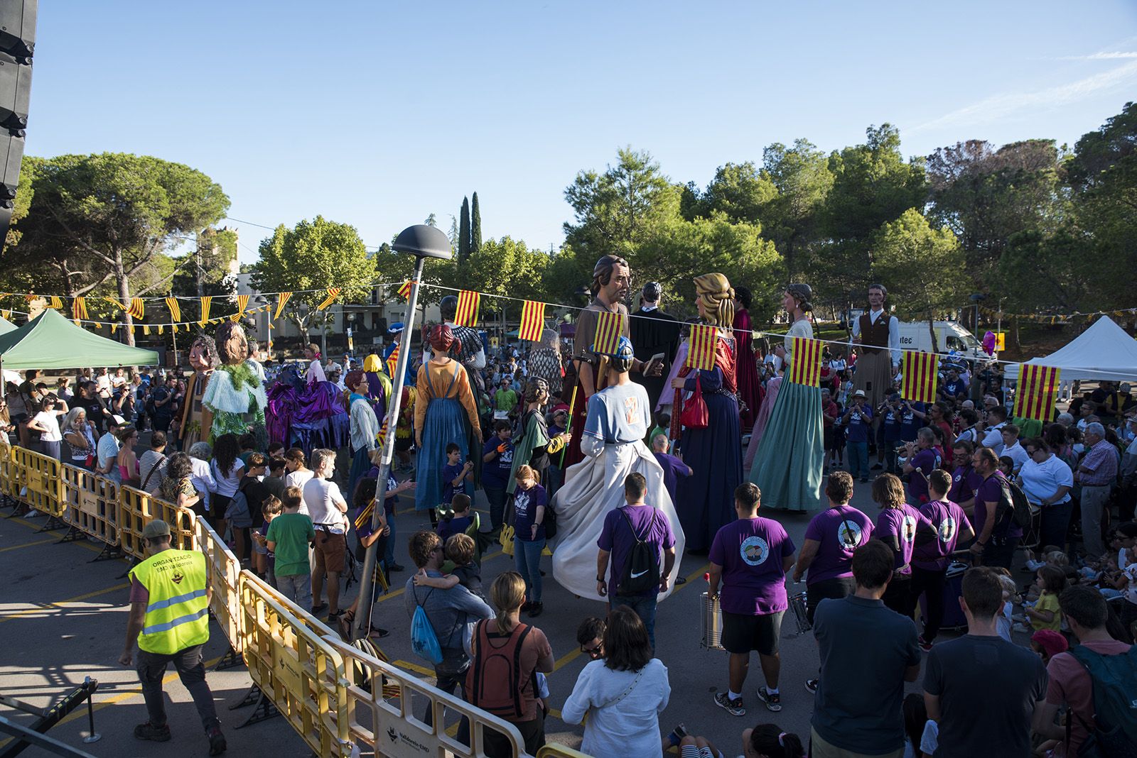 Ballada de Gegants a la Festa Major de Valldoreix. FOTO: Bernat Millet (TOT Sant Cugat)