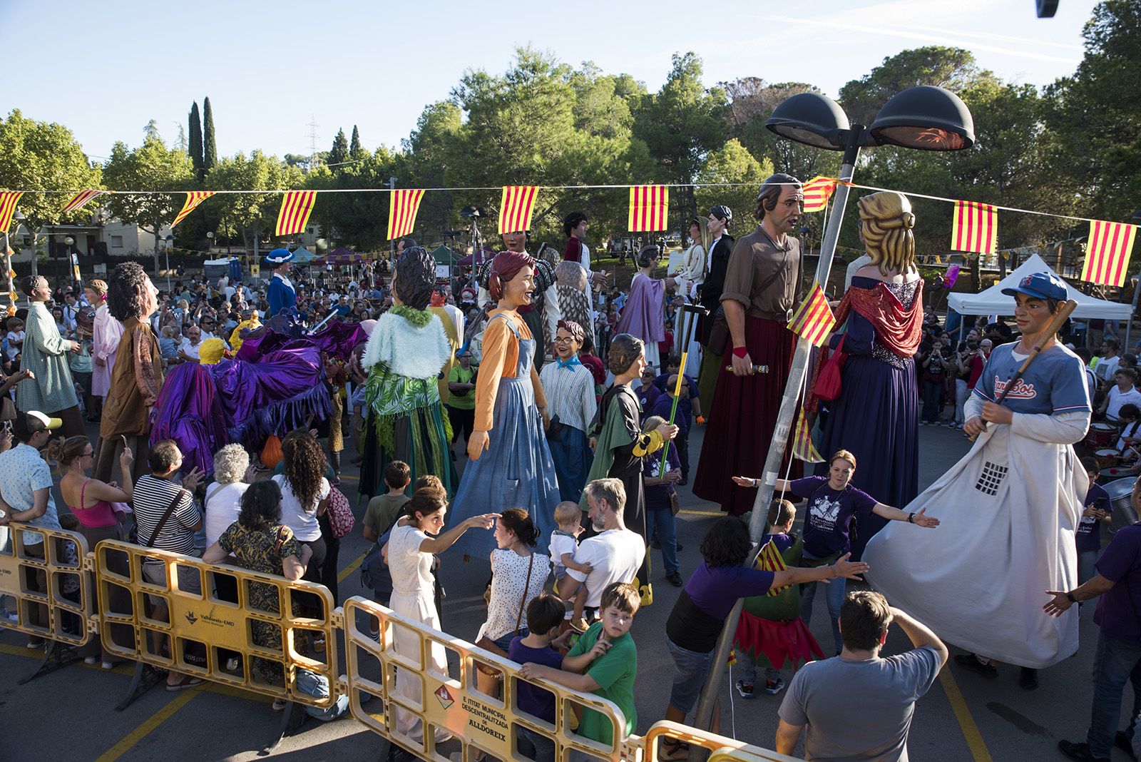 Ballada de Gegants a la Festa Major de Valldoreix. FOTO: Bernat Millet (TOT Sant Cugat)