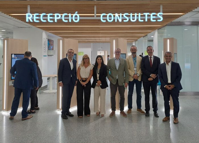 Foto de família a la inauguració de l'Hospital Universitari General Catalunya. FOTO: Cedida