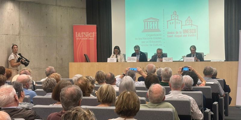 Conferència 'On vas, Europa?' a càrrec d'Artur Mas. FOTO: Lluna Fabregat