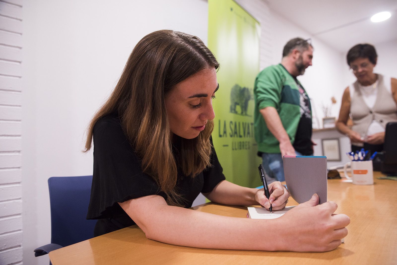 Presentació del llibre 'Drames per a principiants' de Maria Sellas Palat. FOTO: Bernat Millet.