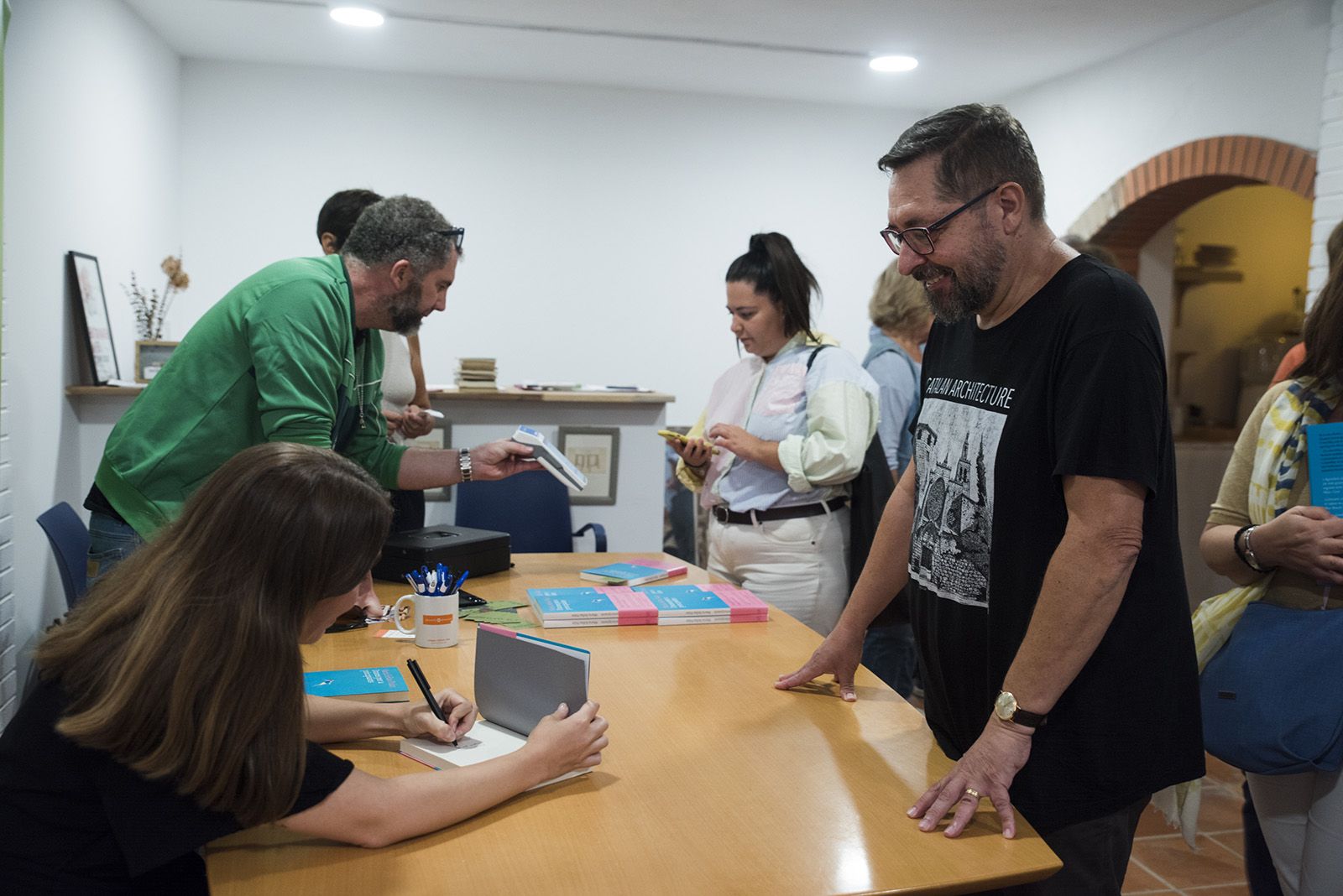 Presentació del llibre 'Drames per a principiants' de Maria Sellas Palat. FOTO: Bernat Millet.