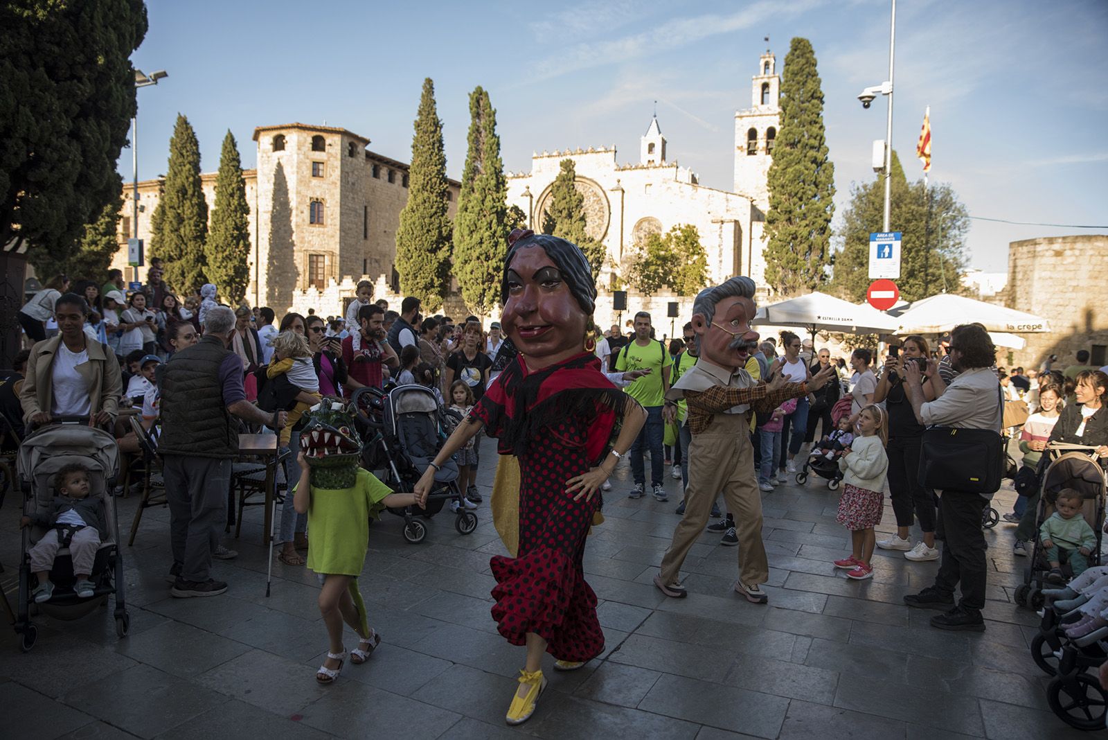 Cercavila de la Diada de Testes. FOTO: Bernat Millet.