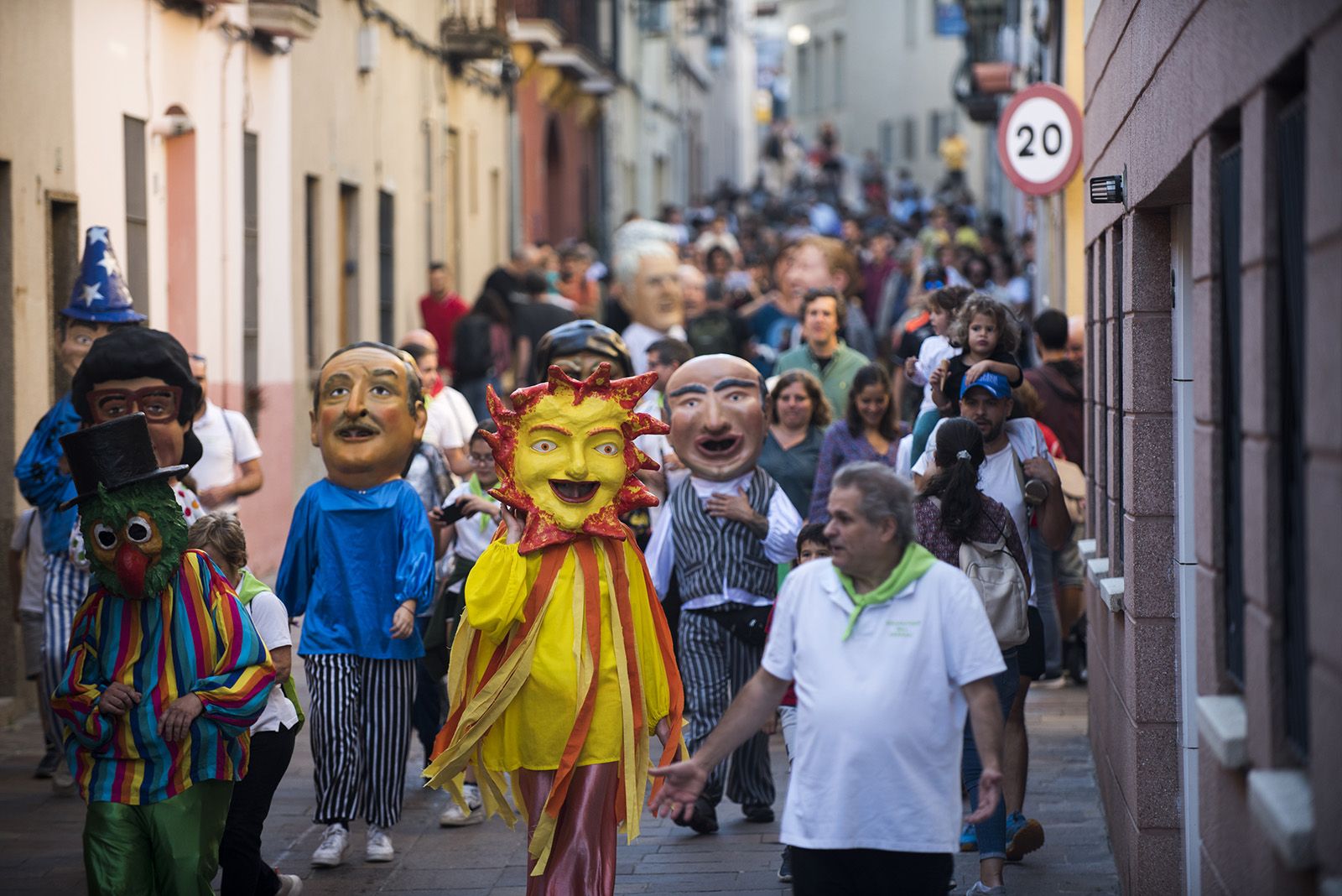 Cercavila de la Diada de Testes. FOTO: Bernat Millet.