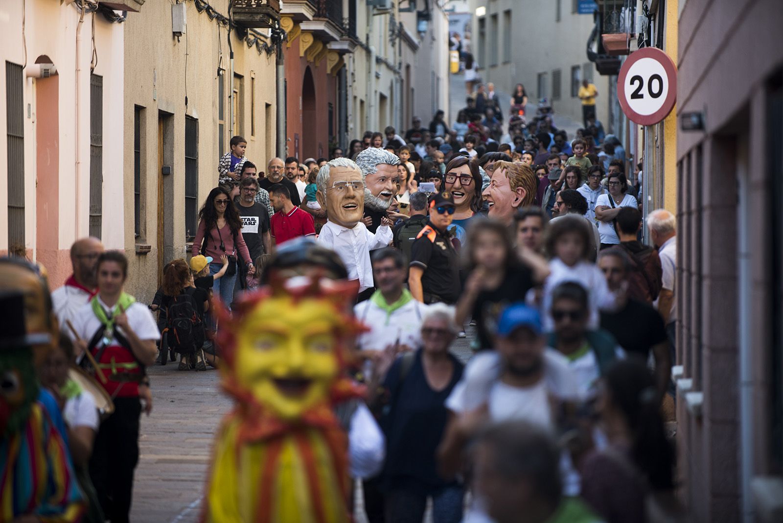 Cercavila de la Diada de Testes. FOTO: Bernat Millet.