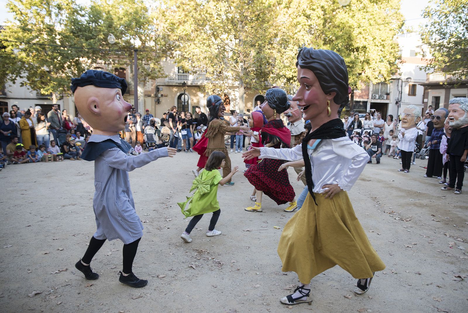 Cercavila de la Diada de Testes. FOTO: Bernat Millet.