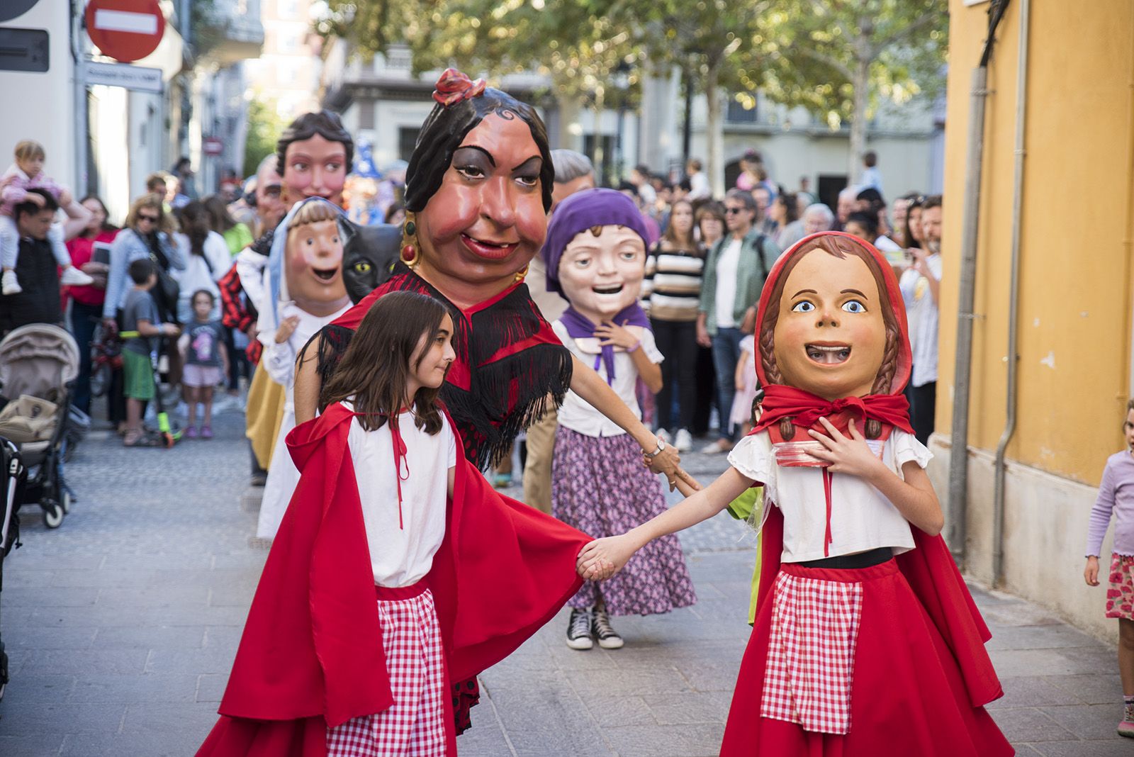 Cercavila de la Diada de Testes. FOTO: Bernat Millet.