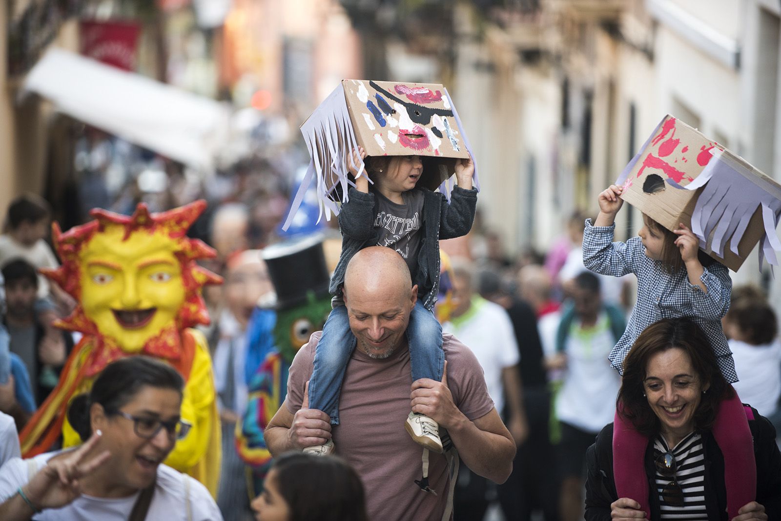 Cercavila de la Diada de Testes. FOTO: Bernat Millet.