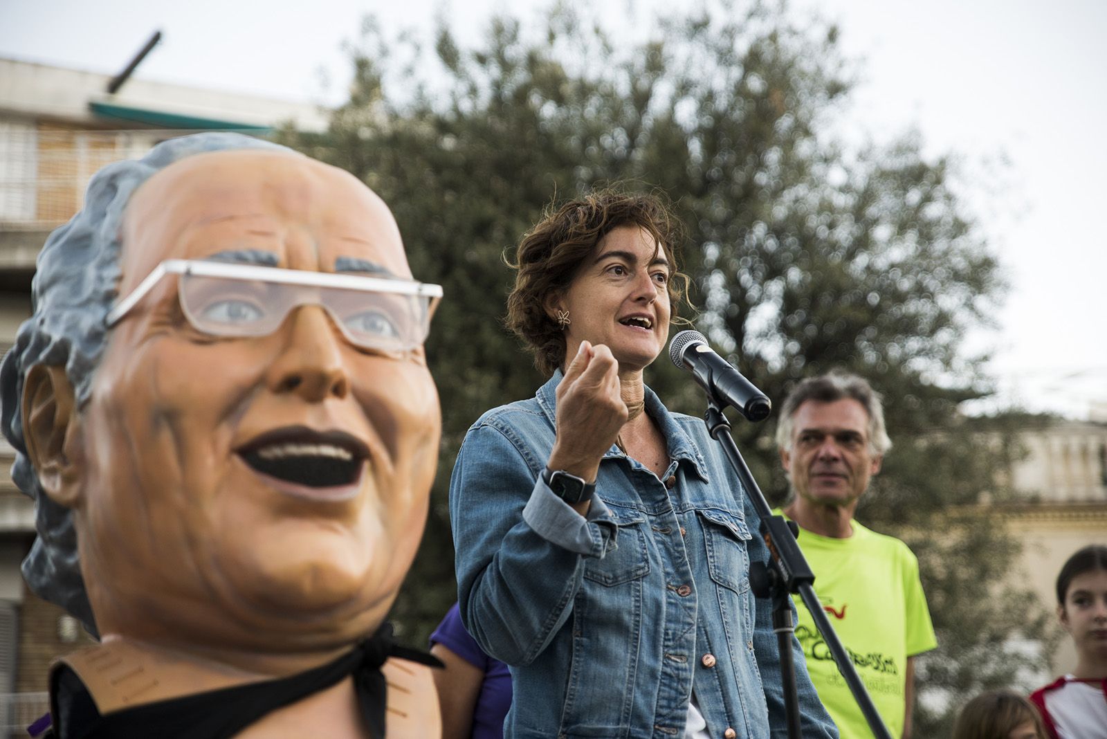 Parlaments i obsequis de la Diada de Testes. FOTO: Bernat Millet.