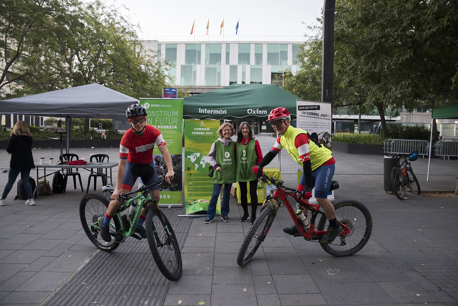 4a Edició de la cursa solidària Gravel/BTT Transgalliners Oxfam Intermón. FOTO: Bernat Millet.