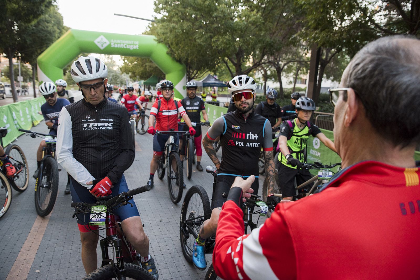 4a Edició de la cursa solidària Gravel/BTT Transgalliners Oxfam Intermón. FOTO: Bernat Millet.