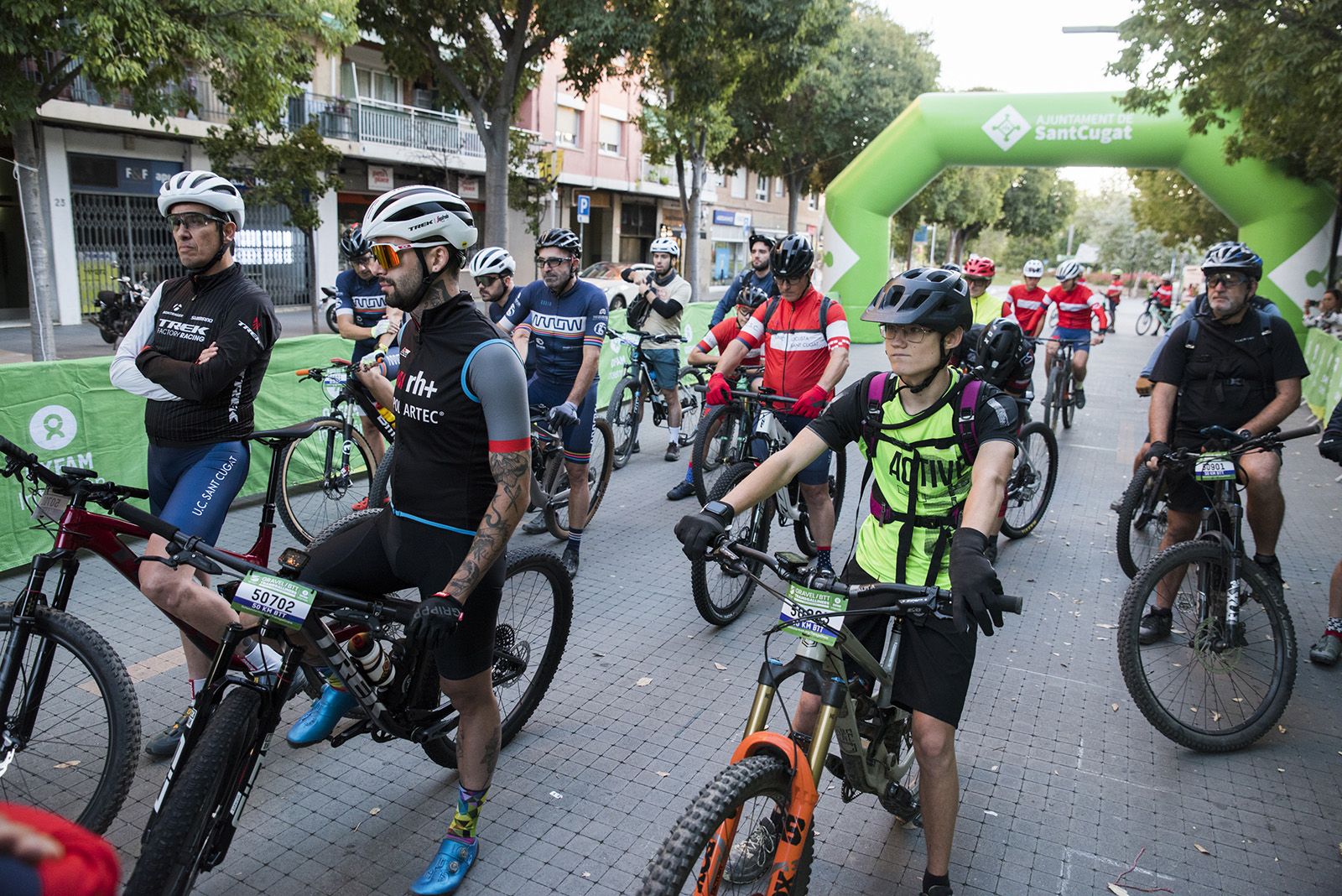 4a Edició de la cursa solidària Gravel/BTT Transgalliners Oxfam Intermón. FOTO: Bernat Millet.