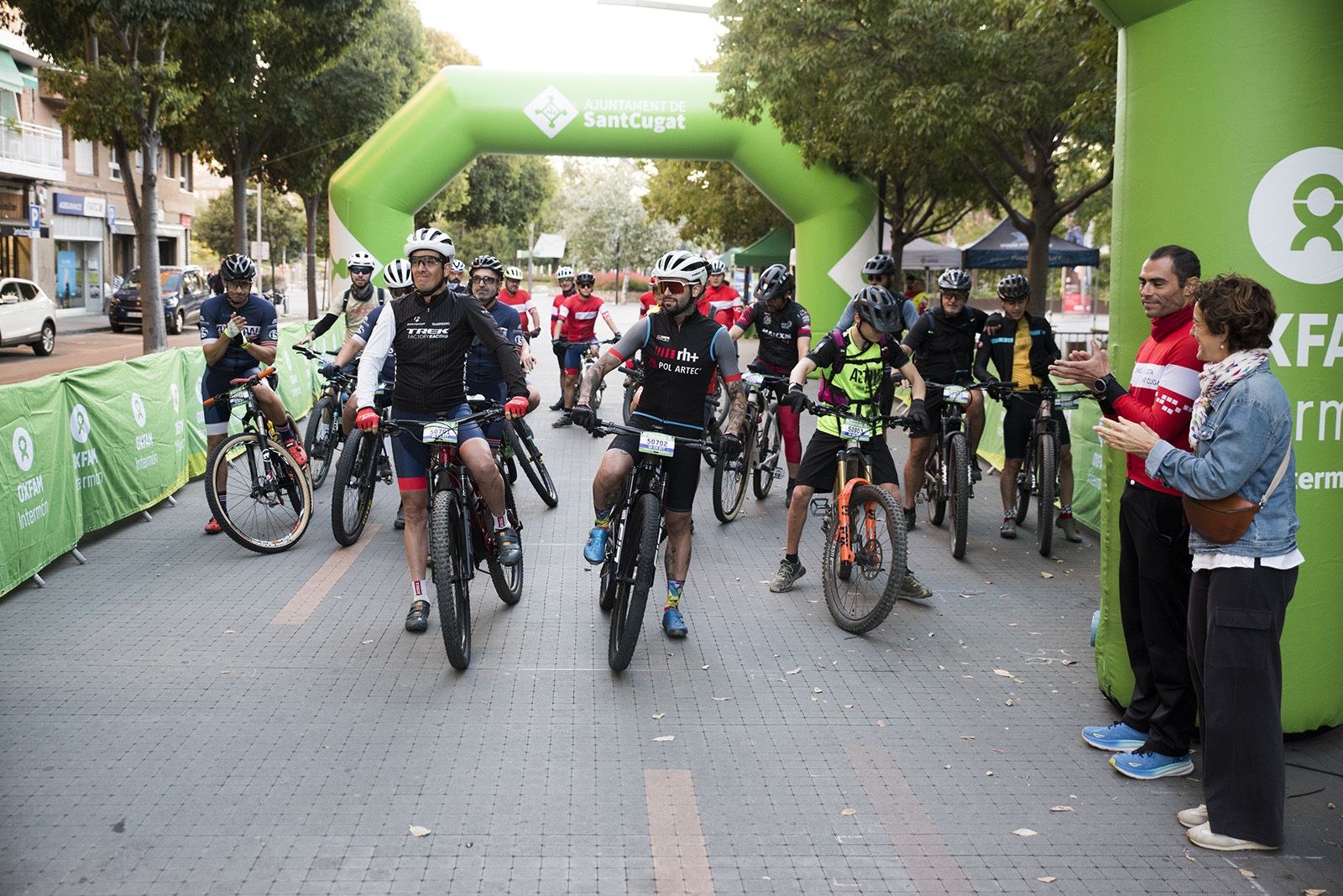 4a Edició de la cursa solidària Gravel/BTT Transgalliners Oxfam Intermón. FOTO: Bernat Millet.