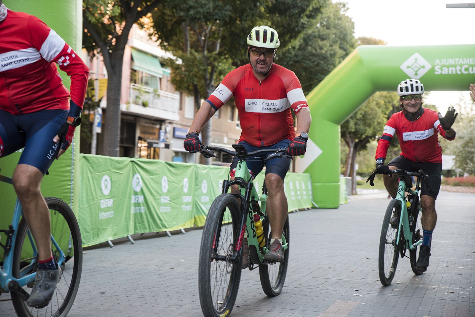 4a Edició de la cursa solidària Gravel/BTT Transgalliners Oxfam Intermón. FOTO: Bernat Millet.