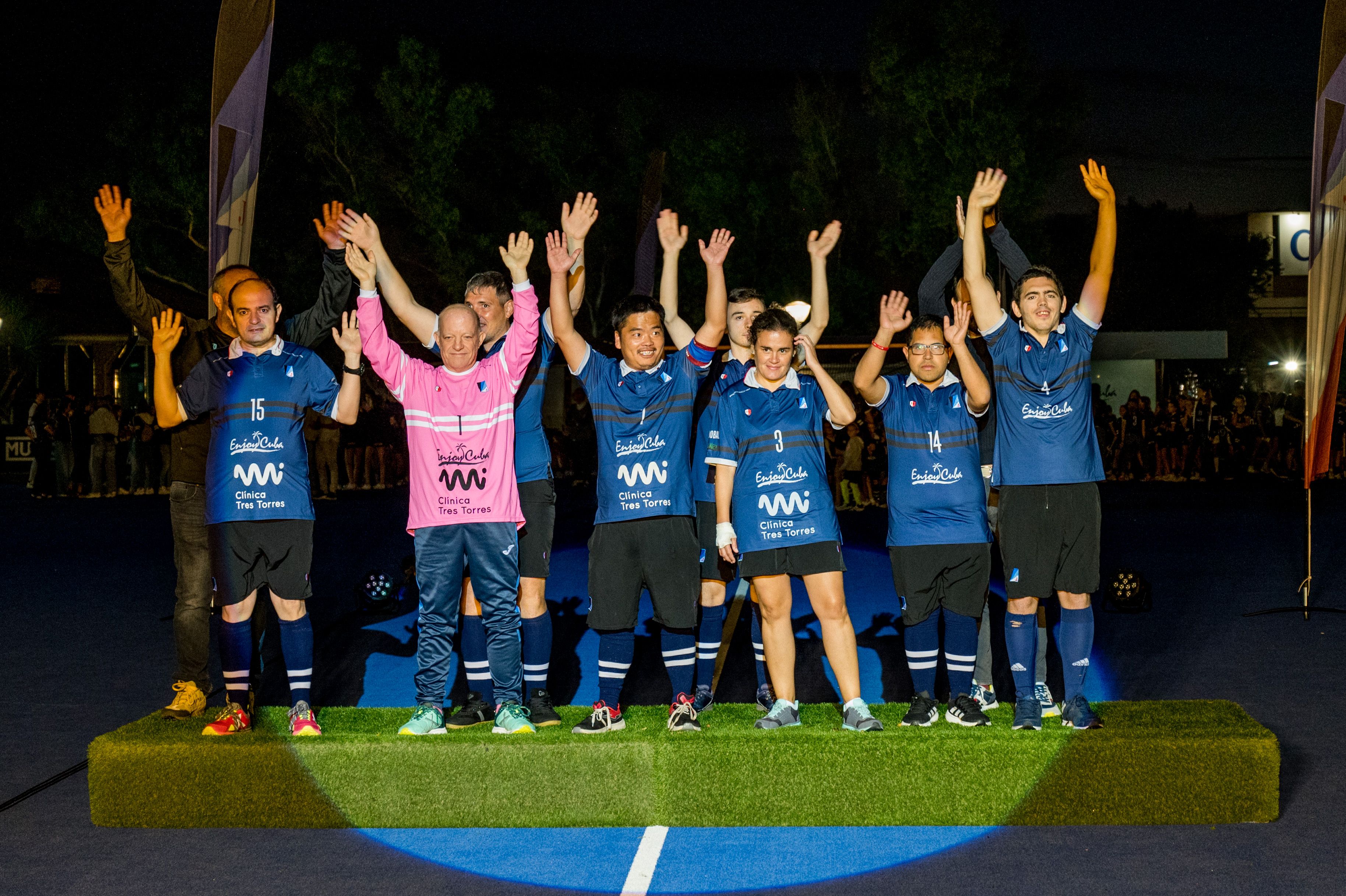 Presentació d'equips de la secció d'hoquei del Junior FC per categories. FOTO: Carmelo Jiménez (TOT Sant Cugat)