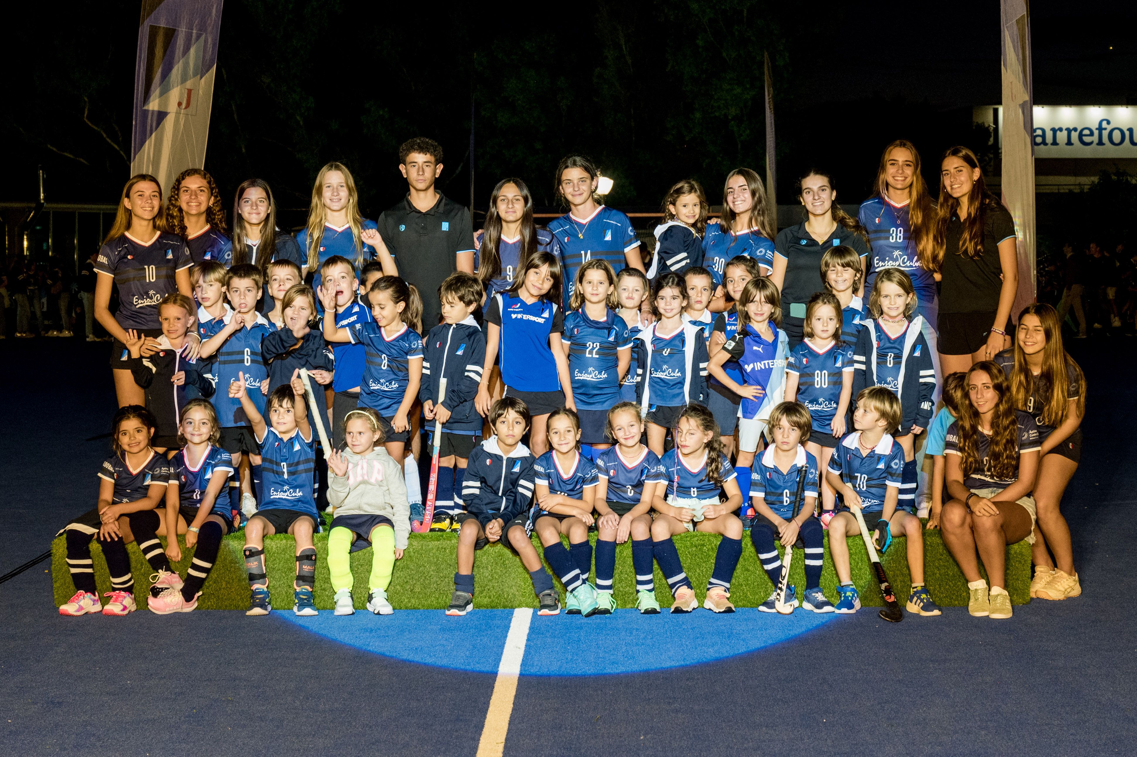 Presentació d'equips de la secció d'hoquei del Junior FC per categories. FOTO: Carmelo Jiménez (TOT Sant Cugat)