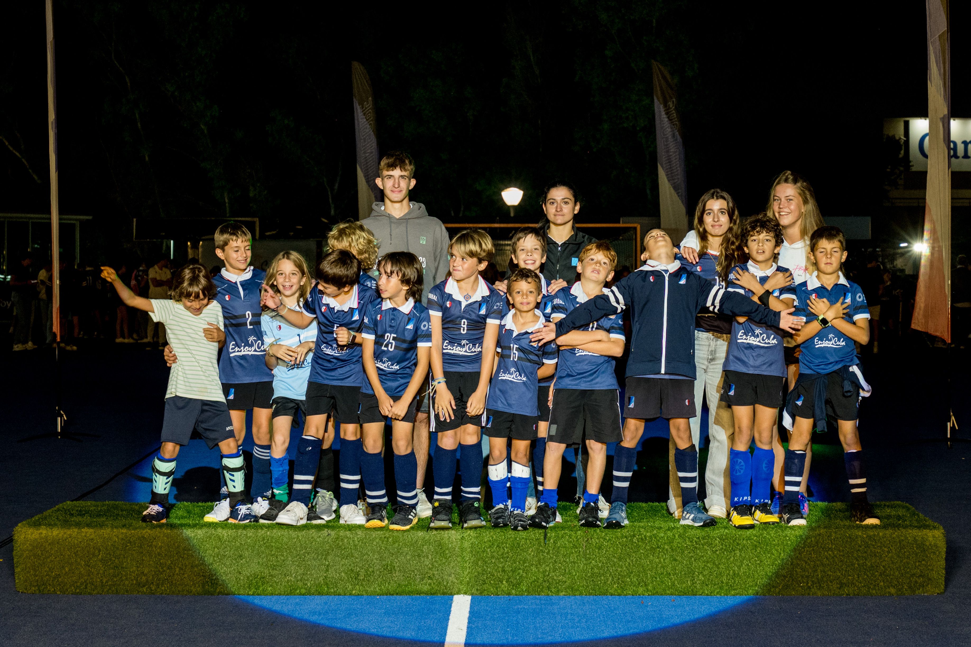 Presentació d'equips de la secció d'hoquei del Junior FC per categories. FOTO: Carmelo Jiménez (TOT Sant Cugat)