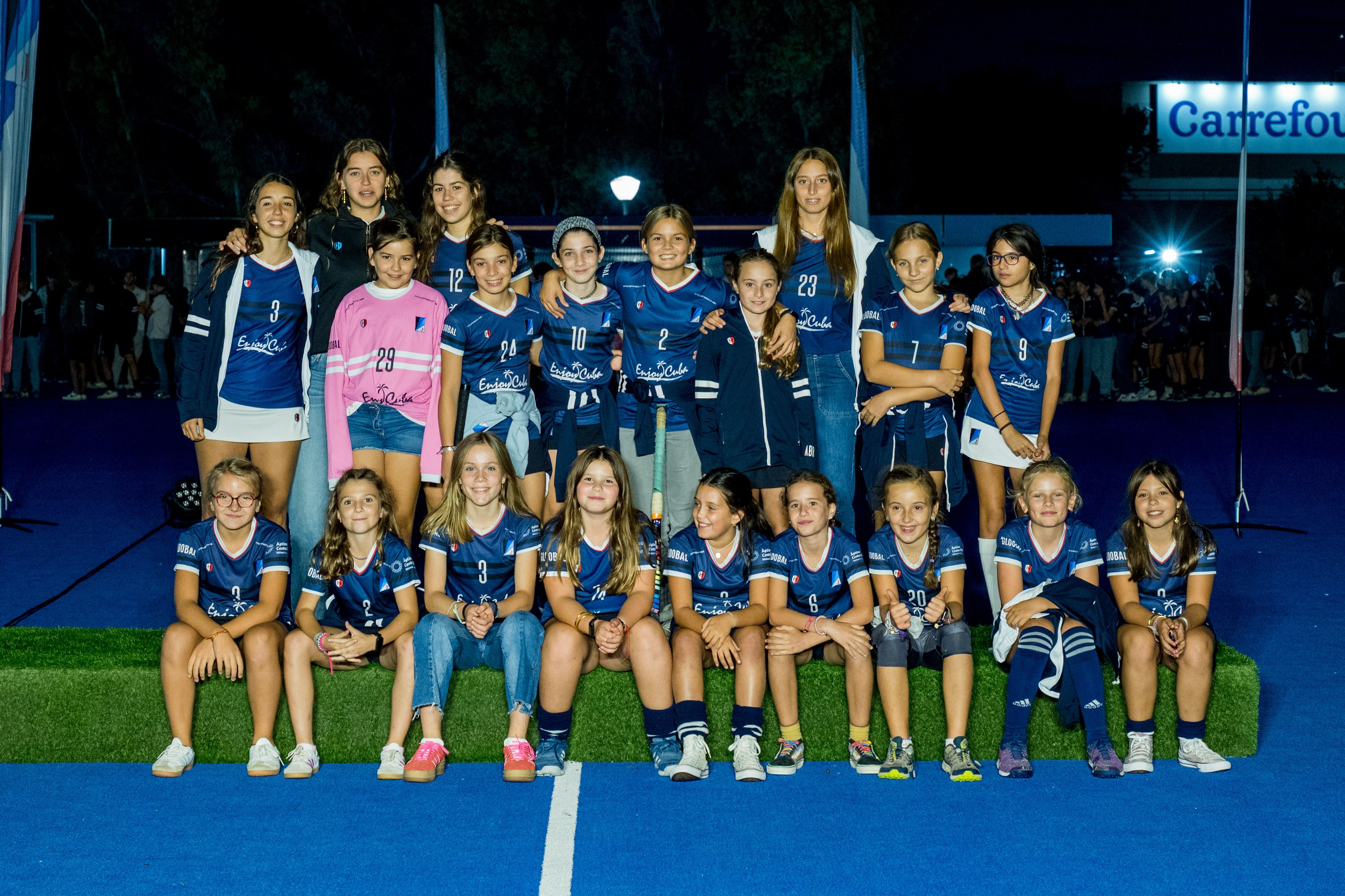 Presentació d'equips de la secció d'hoquei del Junior FC per categories. FOTO: Carmelo Jiménez (TOT Sant Cugat)