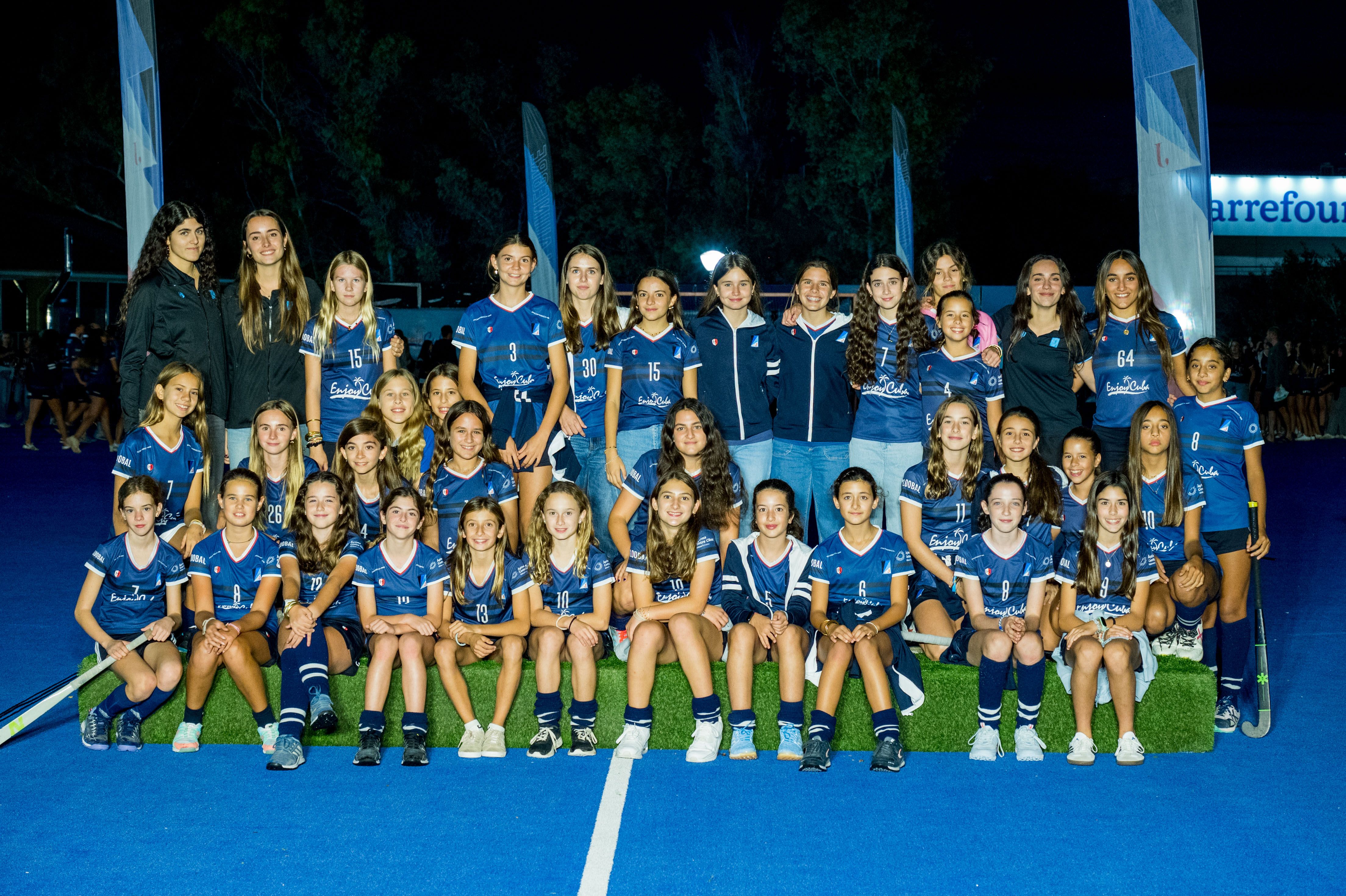 Presentació d'equips de la secció d'hoquei del Junior FC per categories. FOTO: Carmelo Jiménez (TOT Sant Cugat)