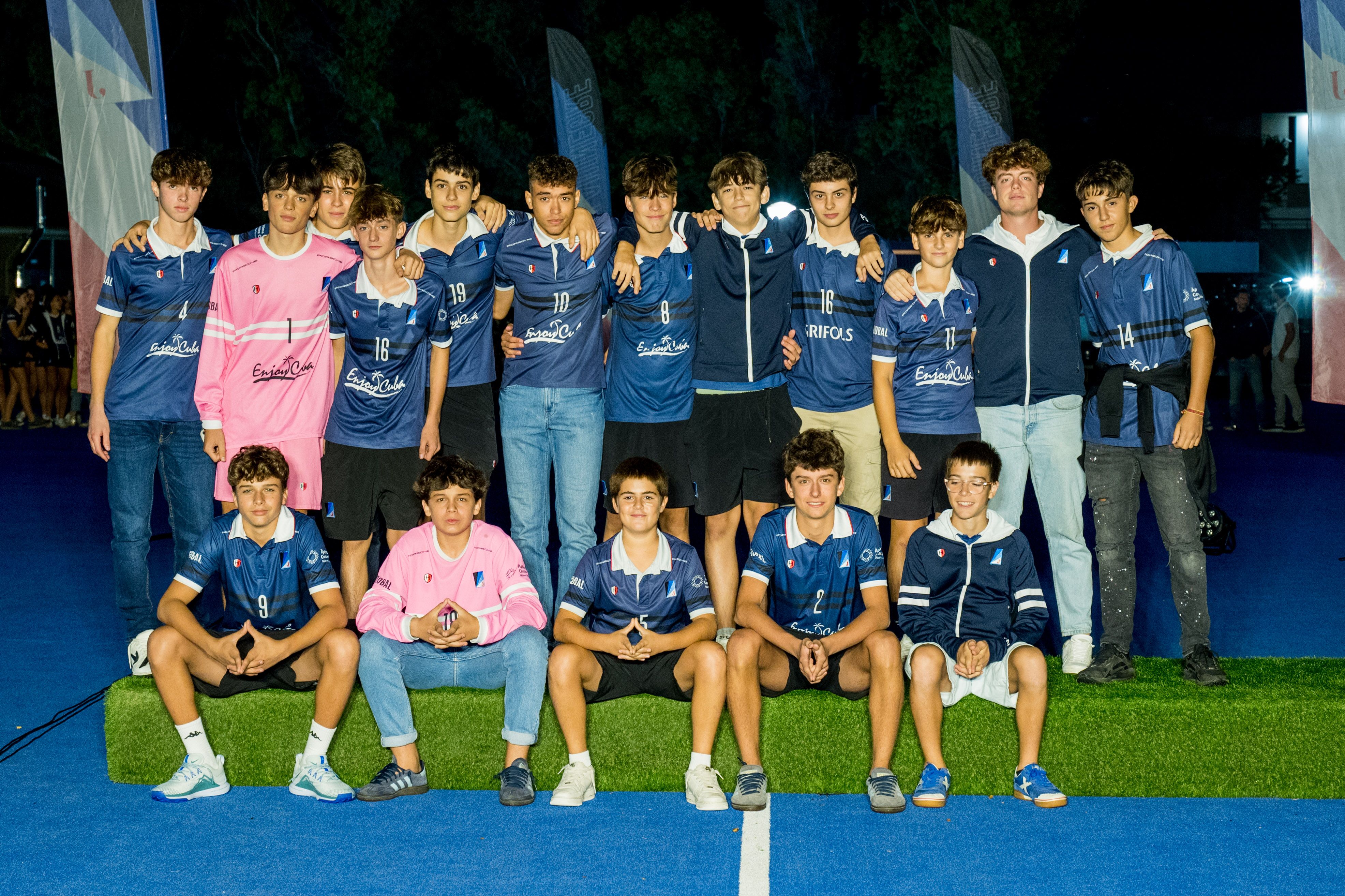 Presentació d'equips de la secció d'hoquei del Junior FC per categories. FOTO: Carmelo Jiménez (TOT Sant Cugat)