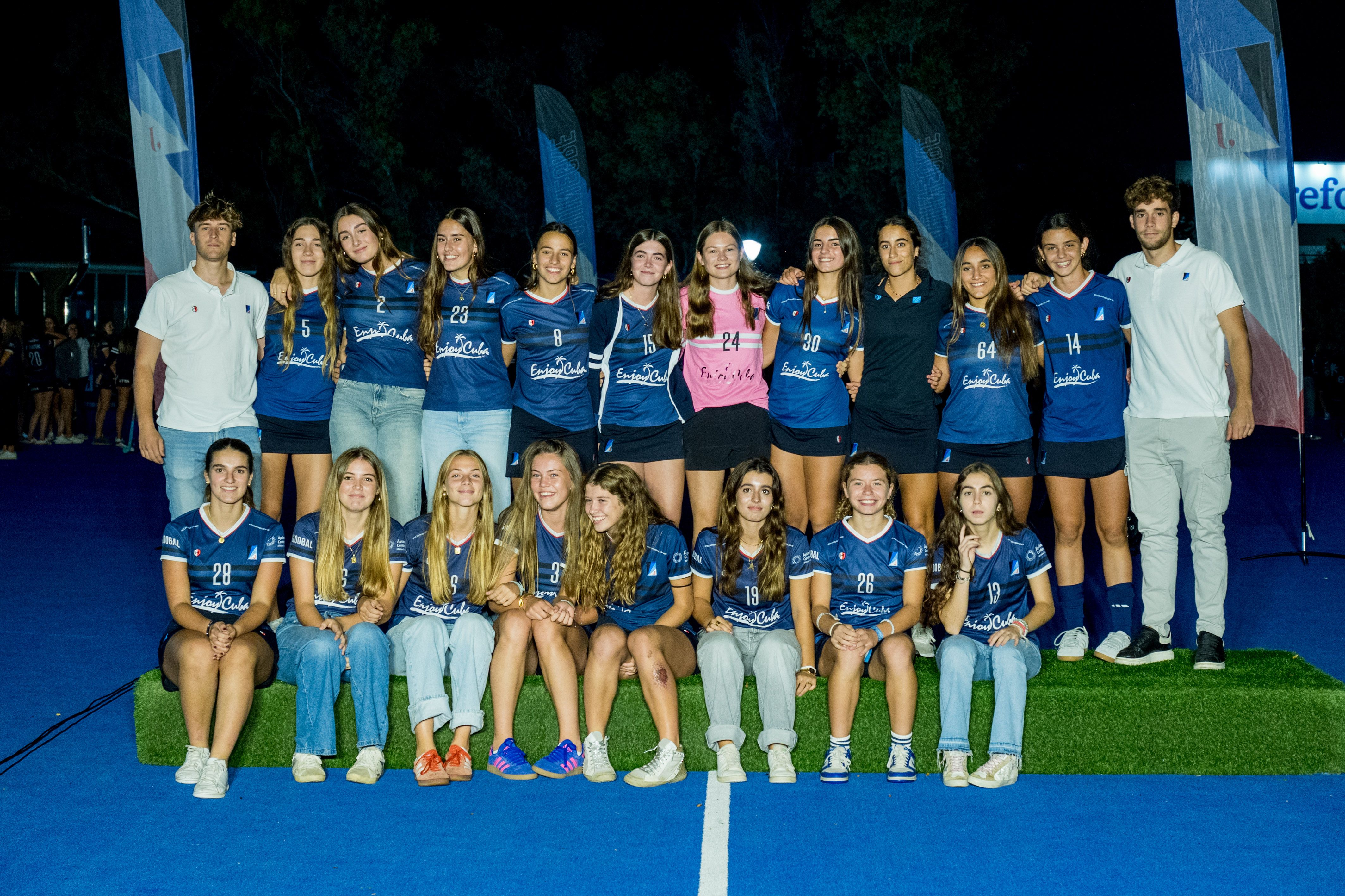 Presentació d'equips de la secció d'hoquei del Junior FC per categories. FOTO: Carmelo Jiménez (TOT Sant Cugat)