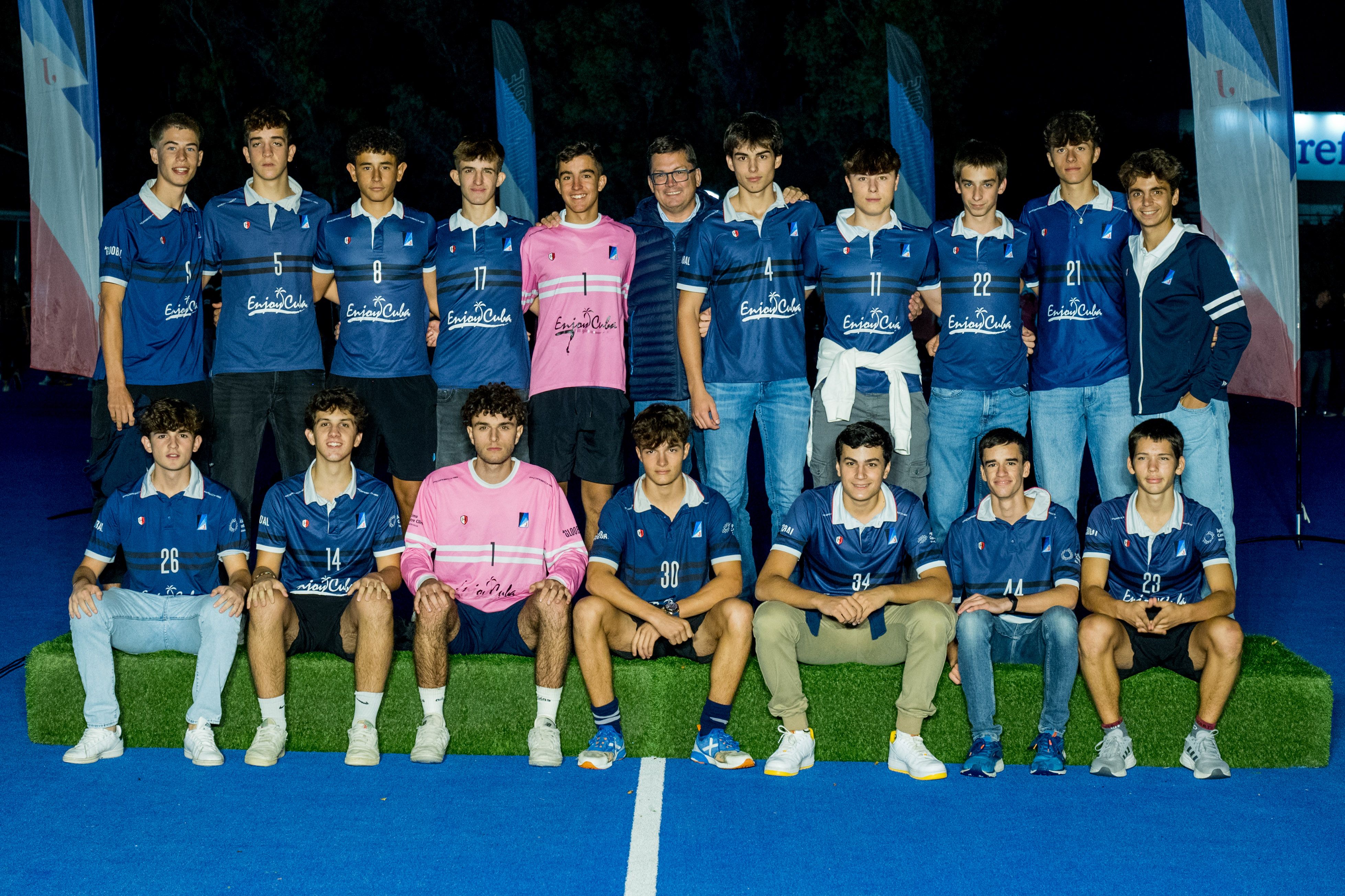 Presentació d'equips de la secció d'hoquei del Junior FC per categories. FOTO: Carmelo Jiménez (TOT Sant Cugat)