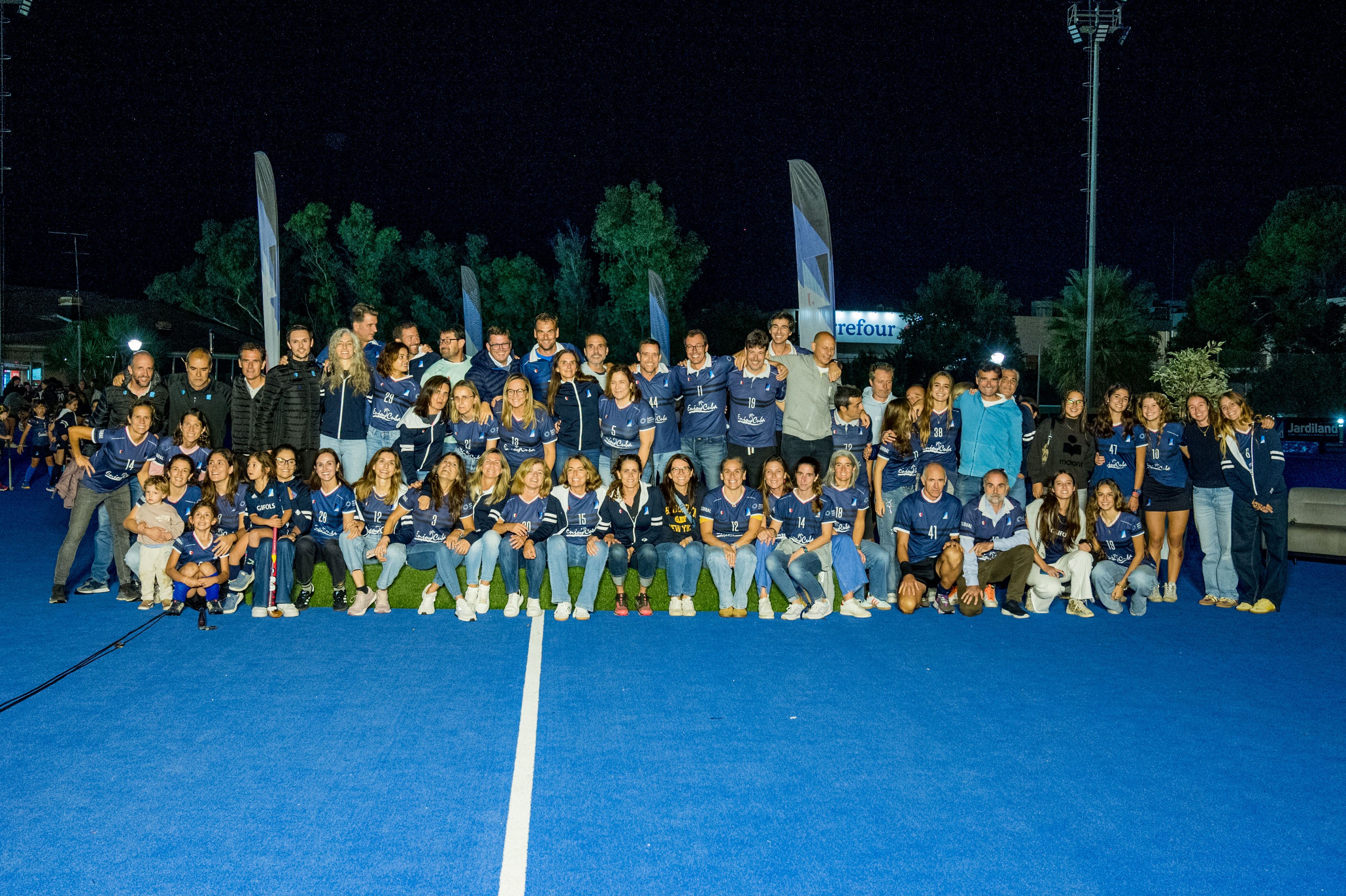 Presentació d'equips de la secció d'hoquei del Junior FC per categories. FOTO: Carmelo Jiménez (TOT Sant Cugat)