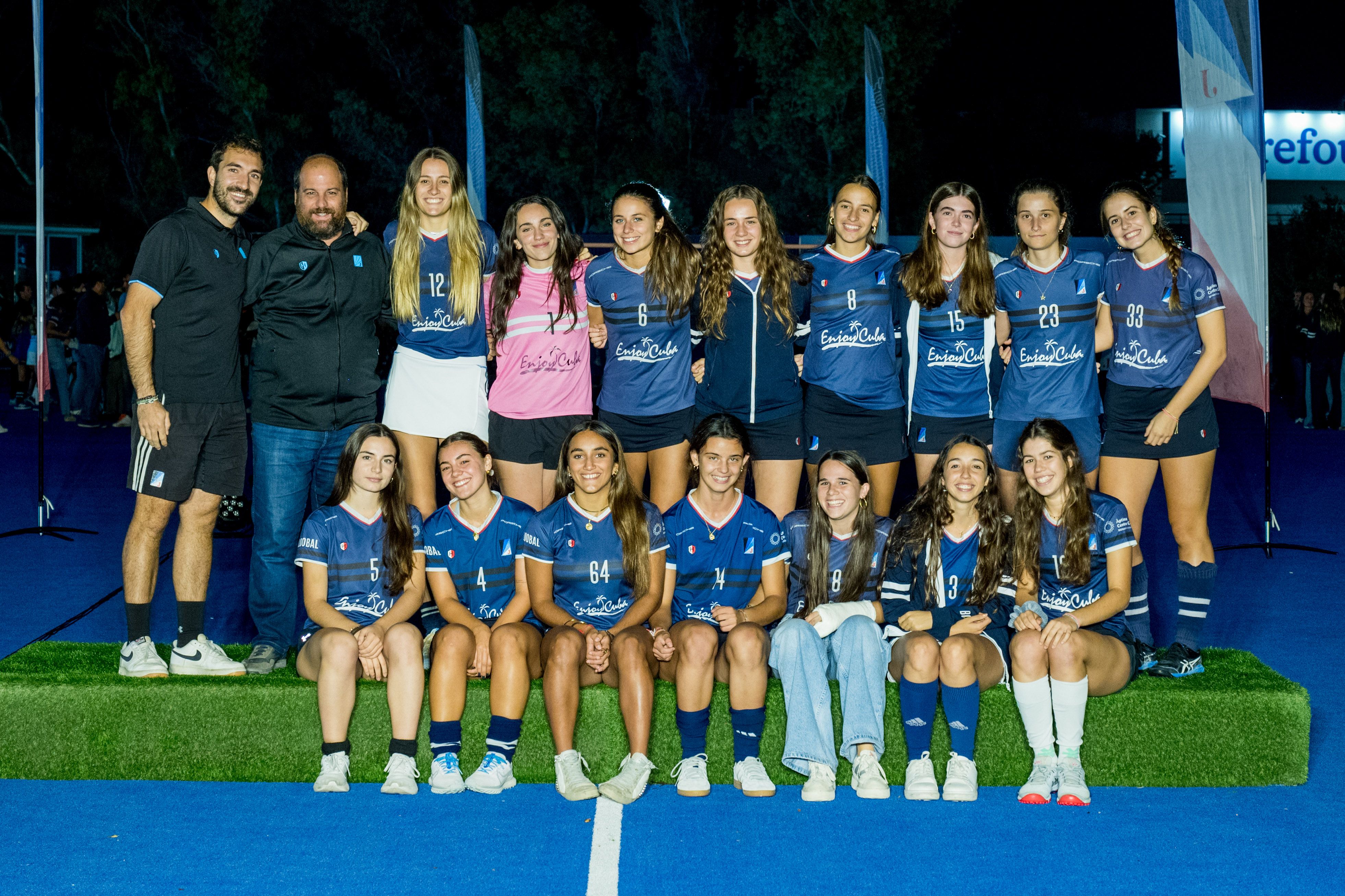 Presentació d'equips de la secció d'hoquei del Junior FC per categories. FOTO: Carmelo Jiménez (TOT Sant Cugat)