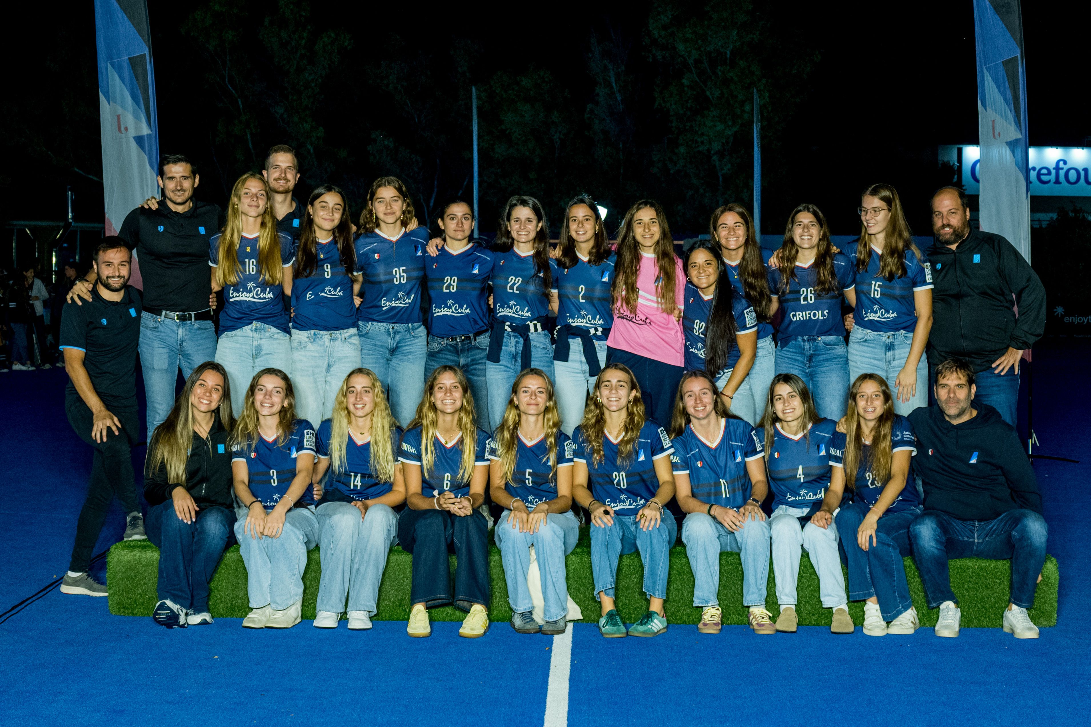 Presentació d'equips de la secció d'hoquei del Junior FC per categories. FOTO: Carmelo Jiménez (TOT Sant Cugat)