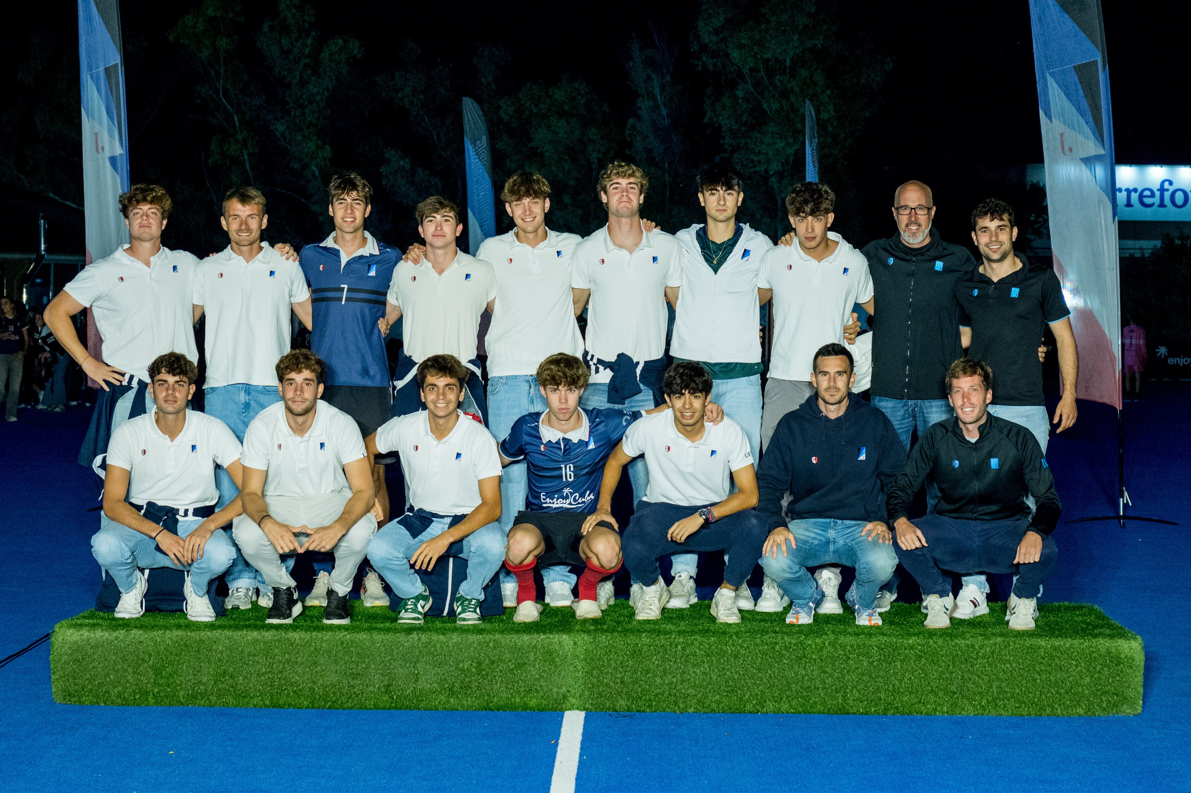 Presentació d'equips de la secció d'hoquei del Junior FC per categories. FOTO: Carmelo Jiménez (TOT Sant Cugat)