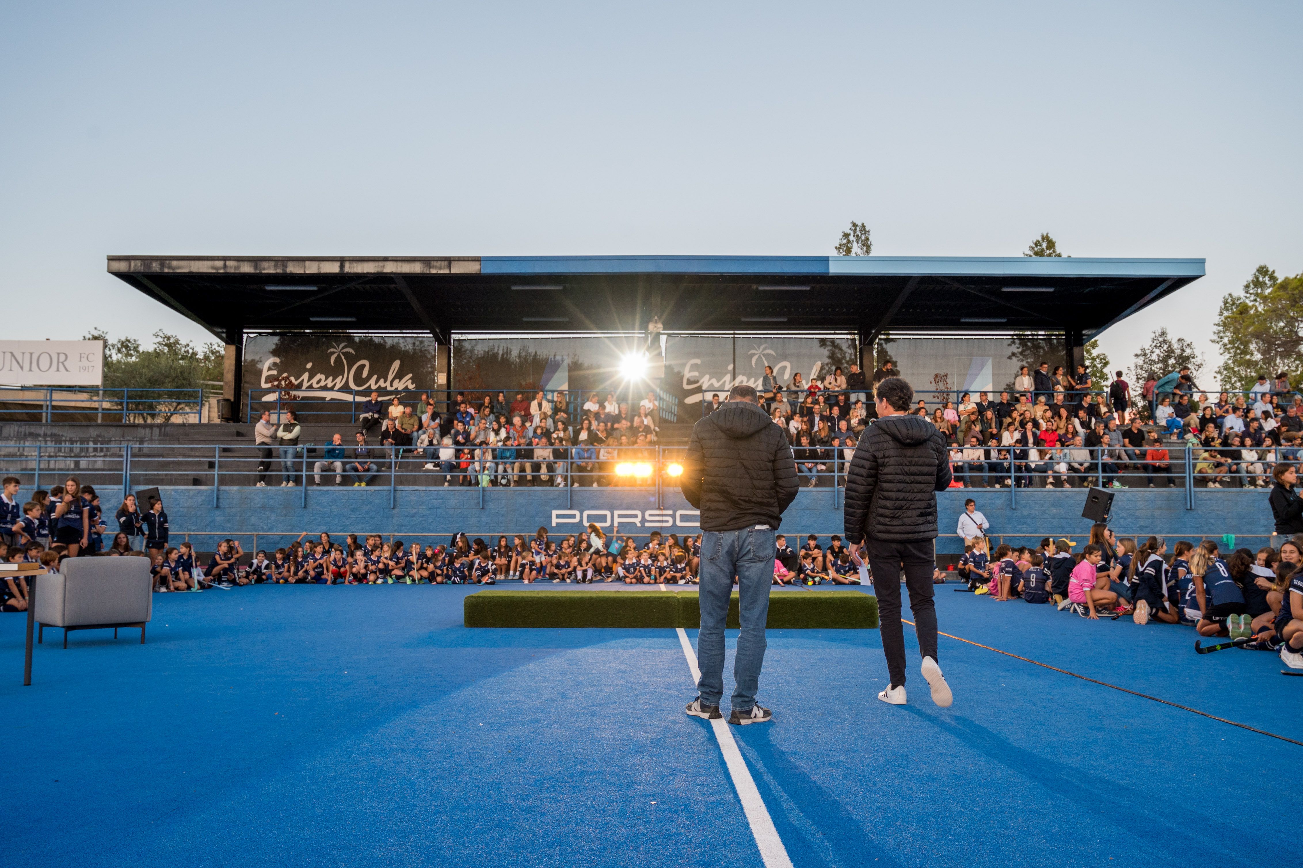 Presentació de la secció d'hoquei del Junior FC. FOTO: Carmelo Jiménez (TOT Sant Cugat)