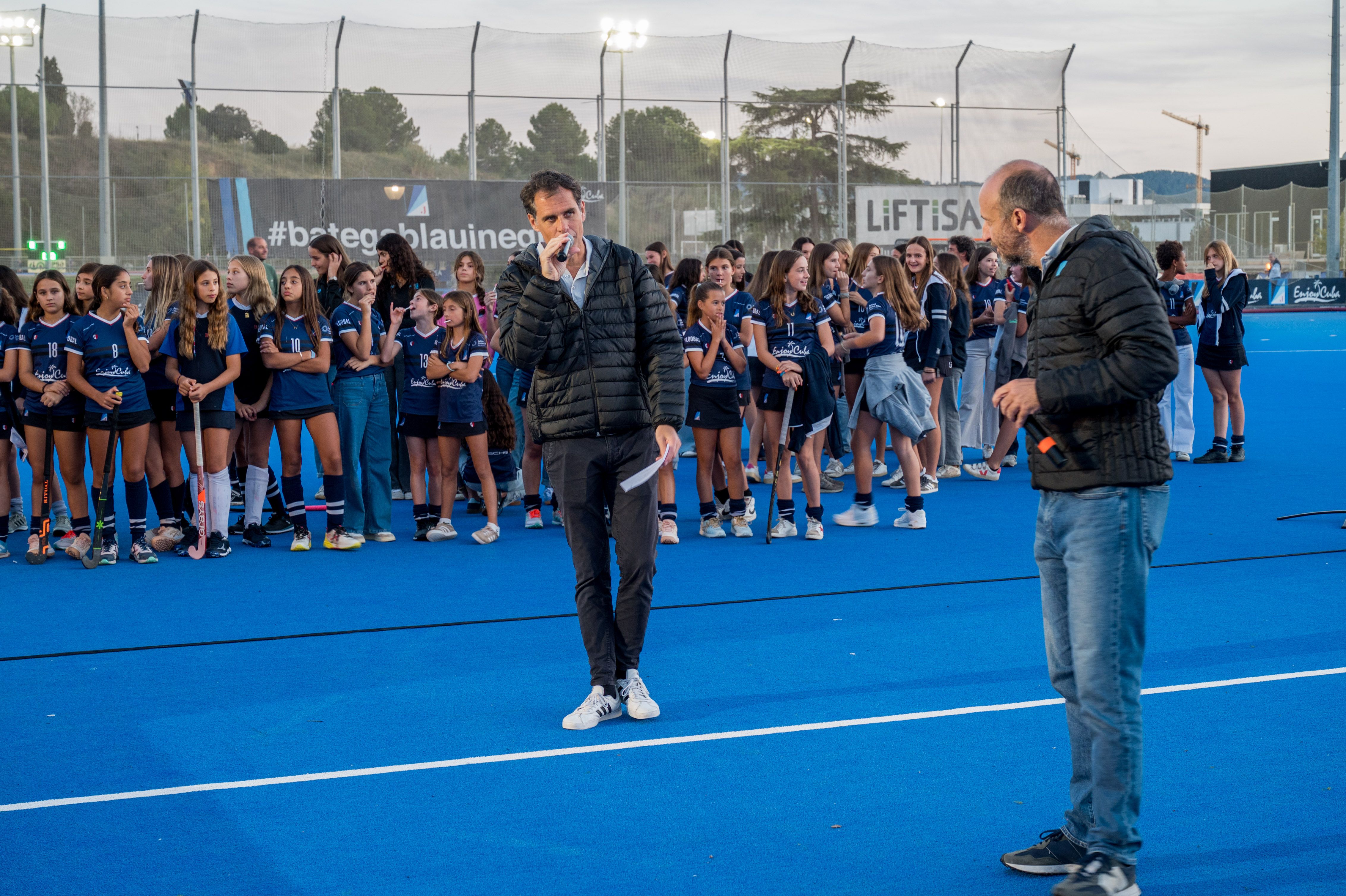 Presentació de la secció d'hoquei del Junior FC. FOTO: Carmelo Jiménez (TOT Sant Cugat)