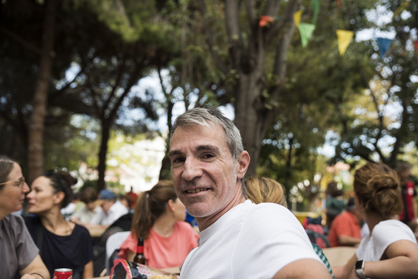 Bingo de Festa Major del barri Monestir Sant Francesc. FOTO: Bernat Millet.