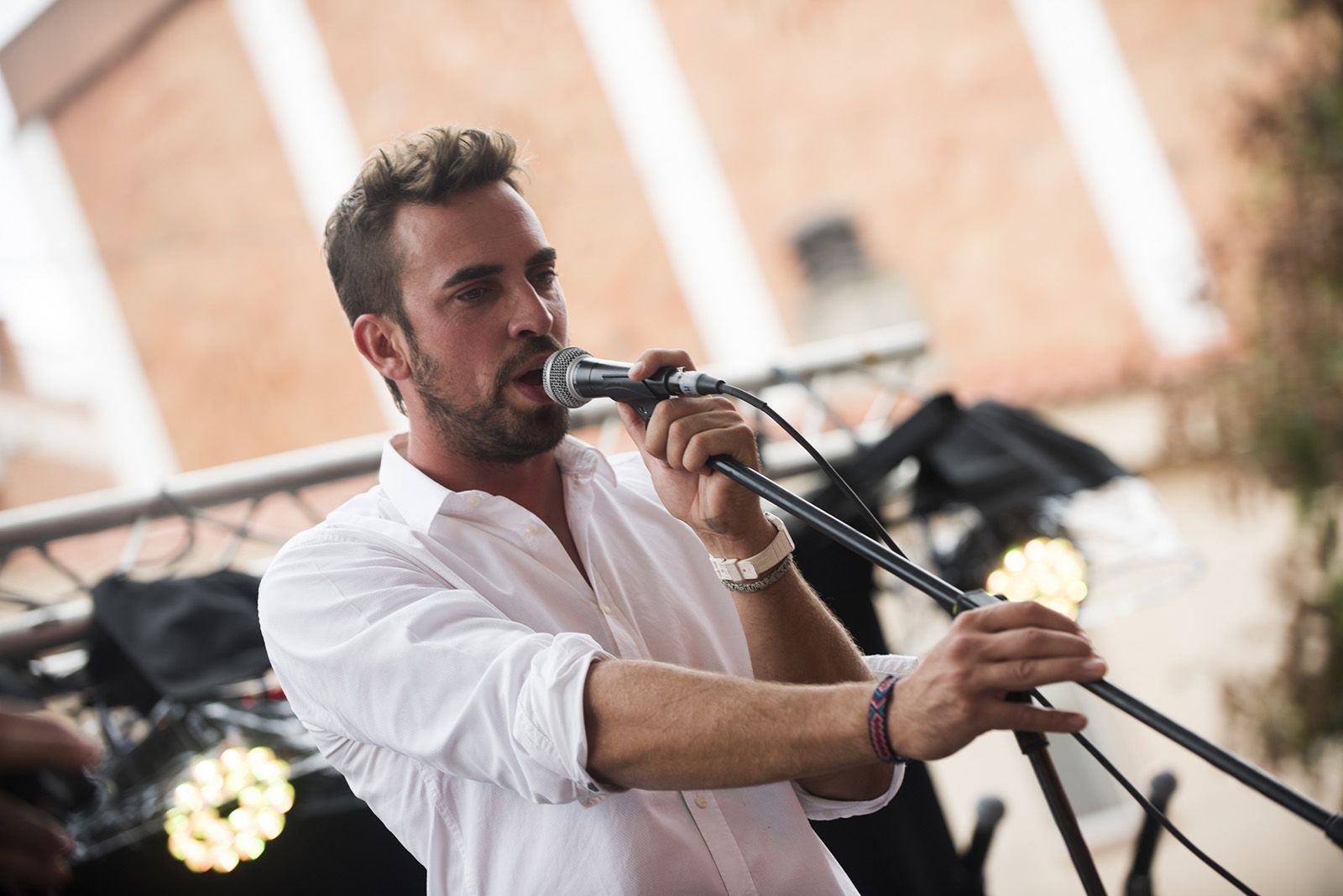 Concert d'Havaneres de Festa Major del barri Monestir Sant Francesc. FOTO: Bernat Millet.