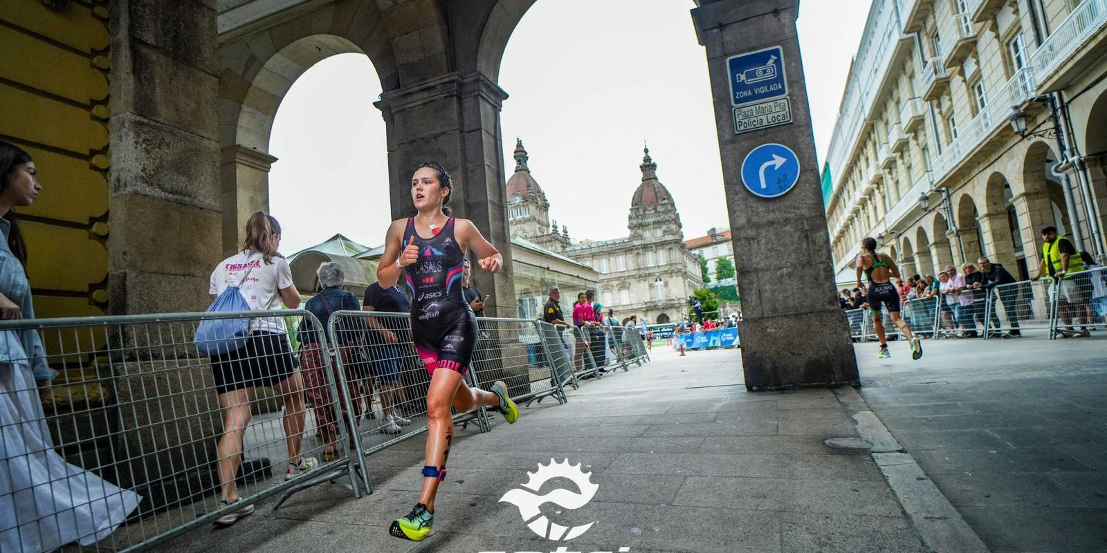 Maria Casals en una competició internacional. FOTO: Cedida per Maria Casals