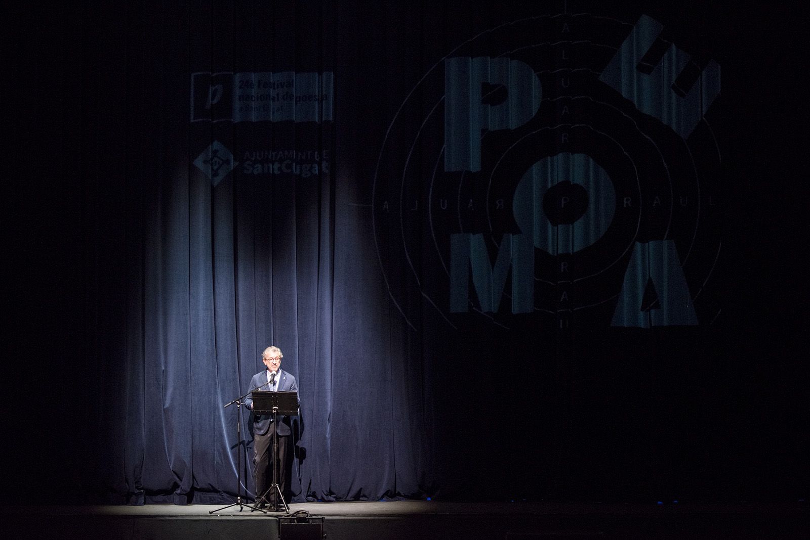 24è Festival Nacional de Poesia a Sant Cugat. FOTO: Bernat Millet.