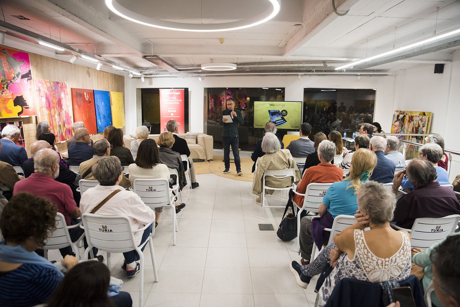 Presentació Món Sant Cugat. FOTO: Bernat Millet.