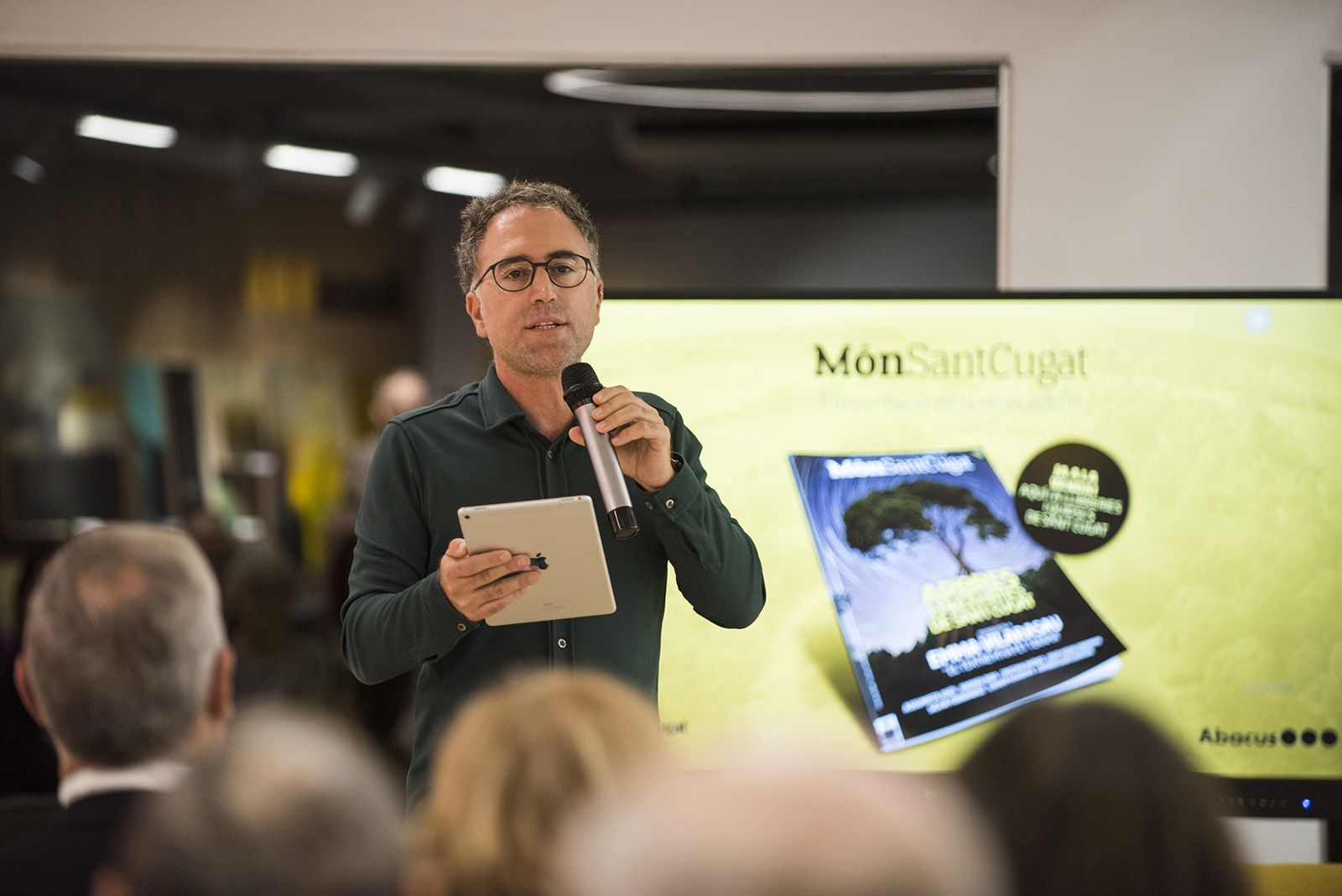 Presentació Món Sant Cugat. FOTO: Bernat Millet.