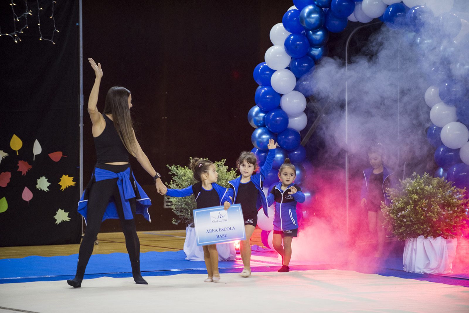 Presentació d'equips del Club Gimnàstica Rítmica i Estètica Sant Cugat. FOTO: Bernat Millet (TOT Sant Cugat)