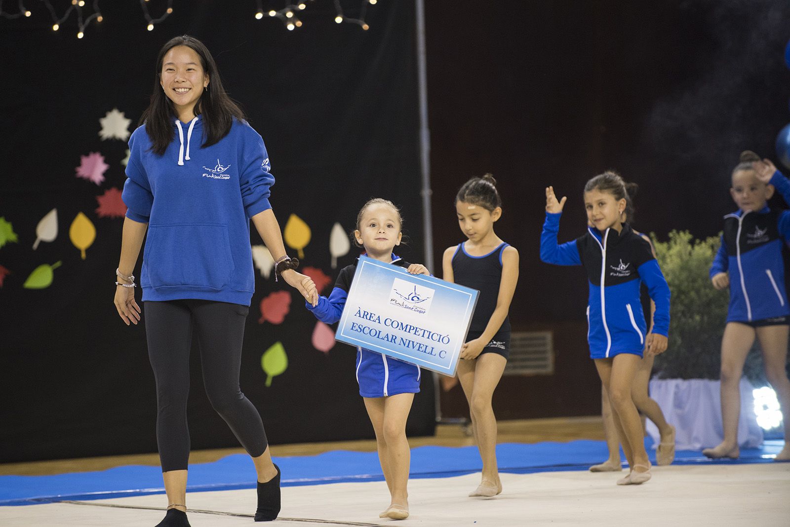 Presentació d'equips del Club Gimnàstica Rítmica i Estètica Sant Cugat. FOTO: Bernat Millet (TOT Sant Cugat)