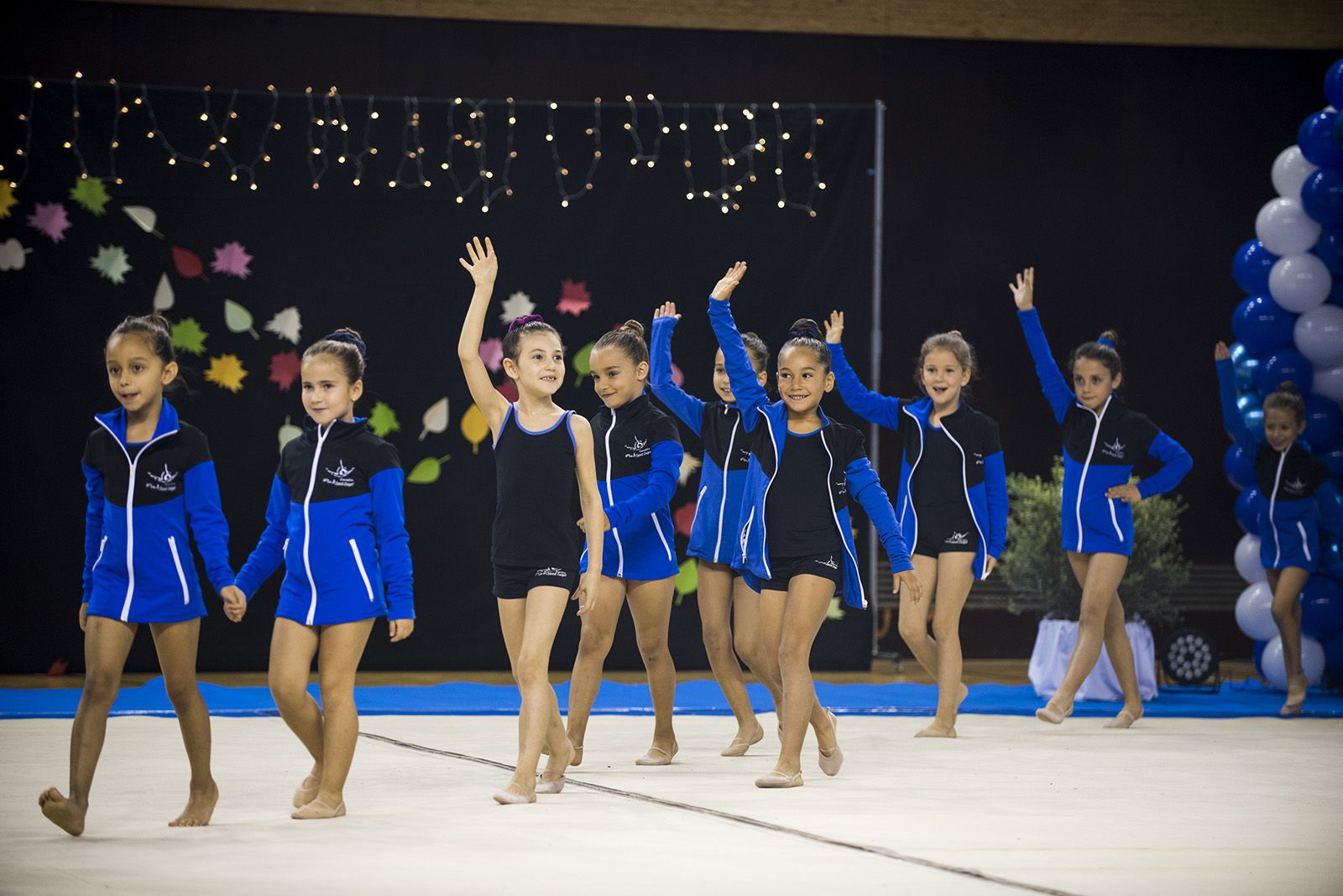 Presentació d'equips del Club Gimnàstica Rítmica i Estètica Sant Cugat. FOTO: Bernat Millet (TOT Sant Cugat)