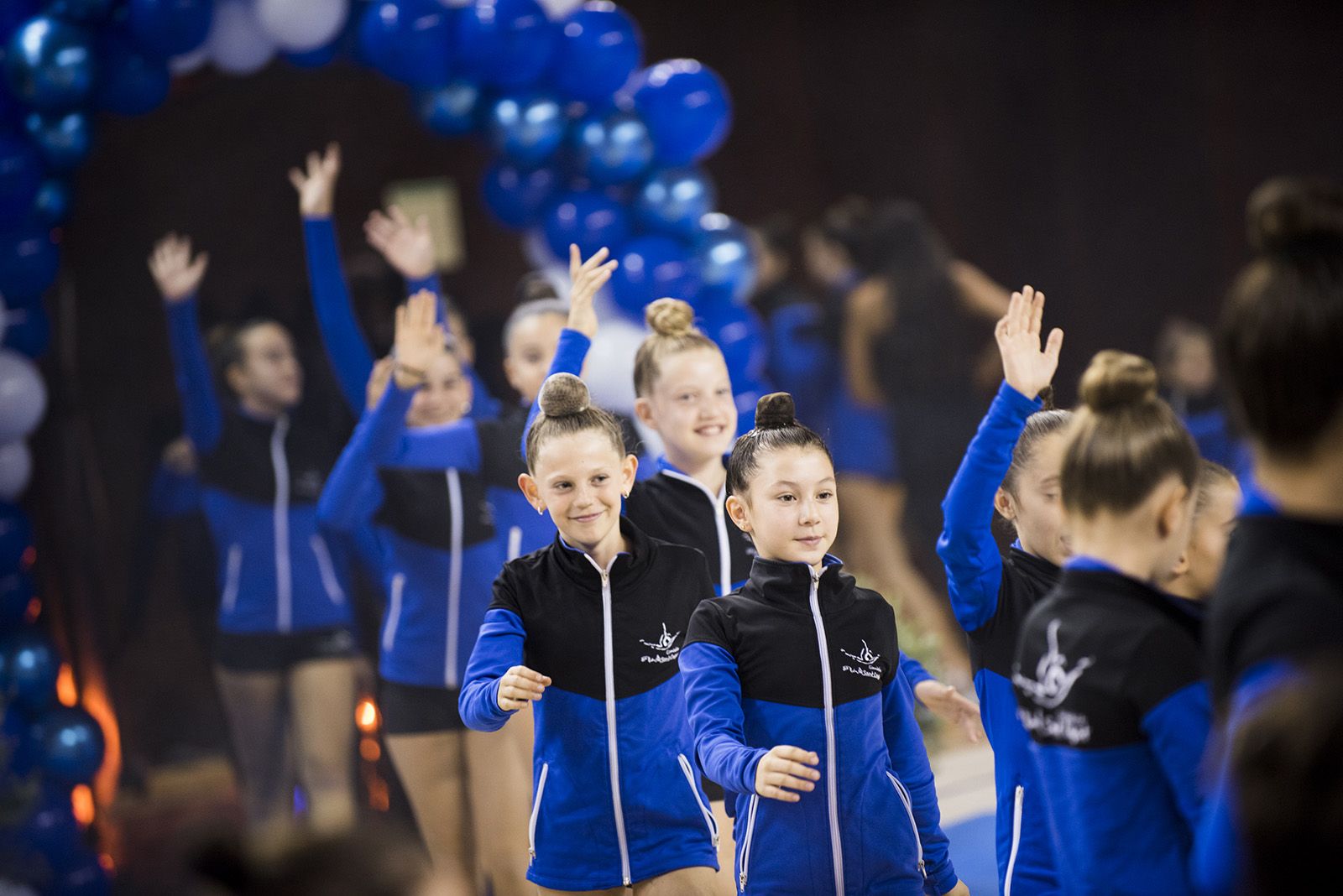 Presentació d'equips del Club Gimnàstica Rítmica i Estètica Sant Cugat. FOTO: Bernat Millet (TOT Sant Cugat)