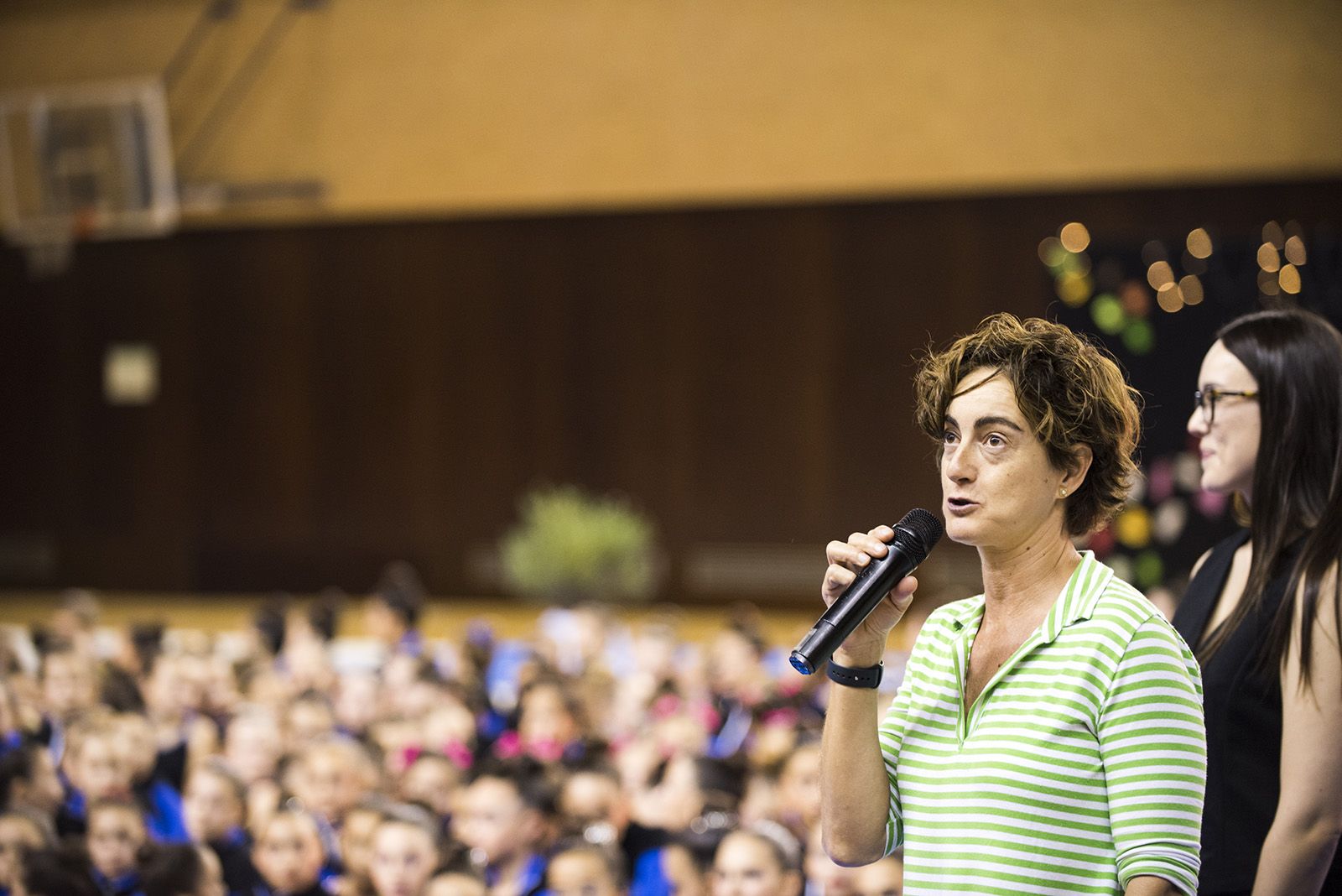 Presentació d'equips del Club Gimnàstica Rítmica i Estètica Sant Cugat. FOTO: Bernat Millet (TOT Sant Cugat)