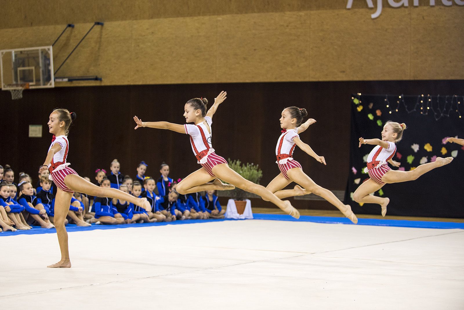 Presentació d'equips del Club Gimnàstica Rítmica i Estètica Sant Cugat. FOTO: Bernat Millet (TOT Sant Cugat)